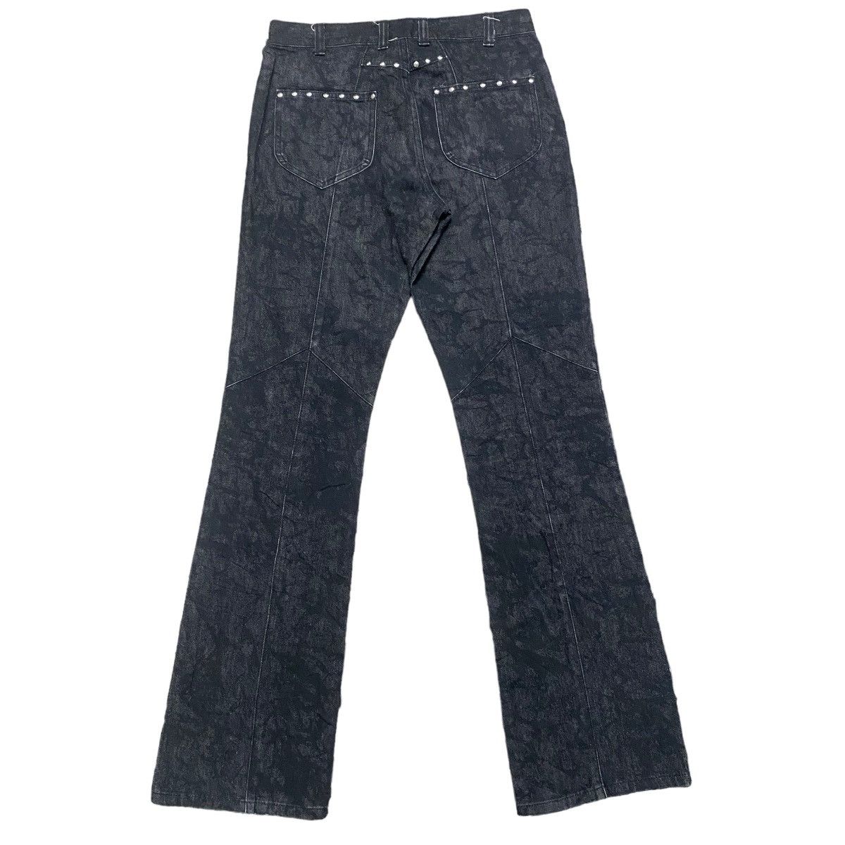 semanticdesign Semantic Design Fleur Denim Flare Jeans Studded Size US 30 / EU 46 - 2 Thumbnail