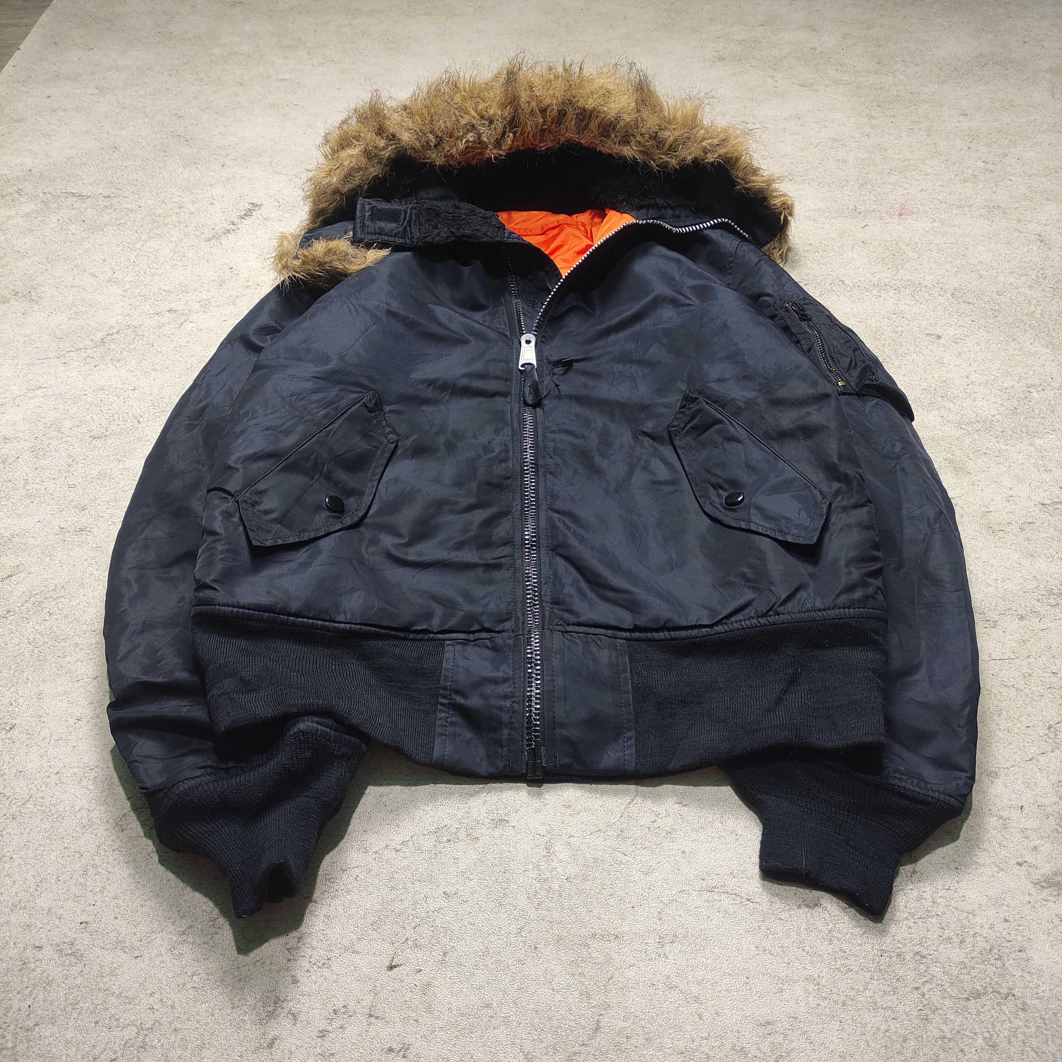 Buzz Rickson's Vintage Alpha Industries Fur Military Jacket 2000s Size US M / EU 48-50 / 2 - 3 Thumbnail