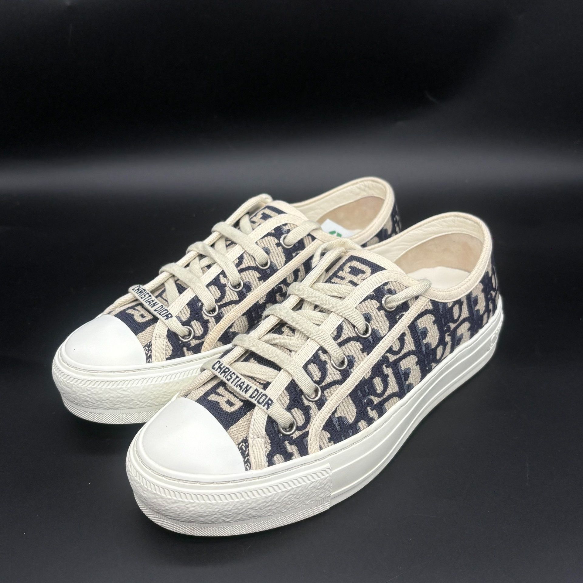 Dior Dior Walk'n'Dior Monogram Sneakers Size US 5.5 / IT 35.5 - 1 Thumbnail