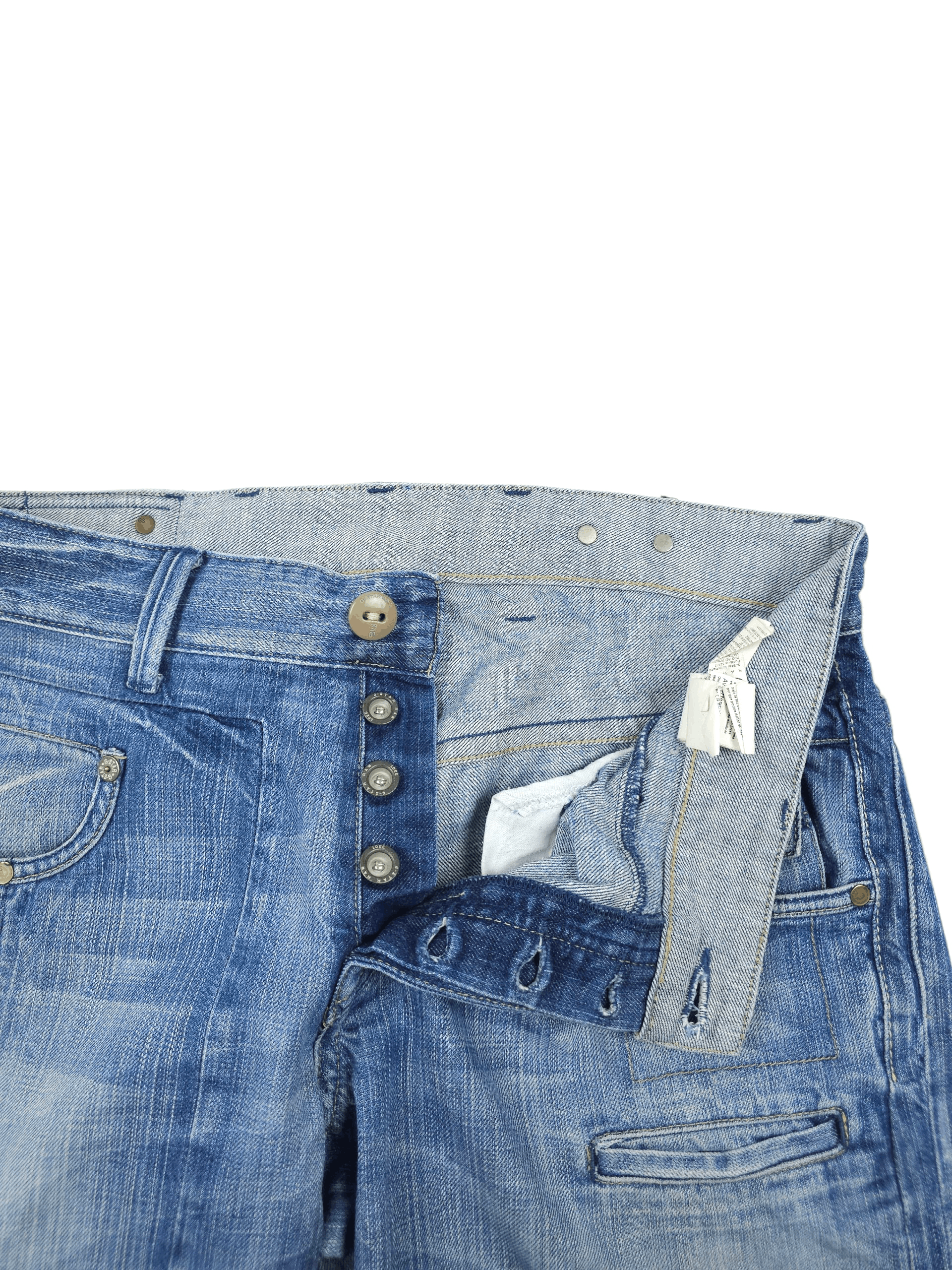 G-Star 💎 Vintage G-star 36/32 Relaxed Blue Cargo Denim Jeans Y2K Size US 36 / EU 52 - 5 Thumbnail
