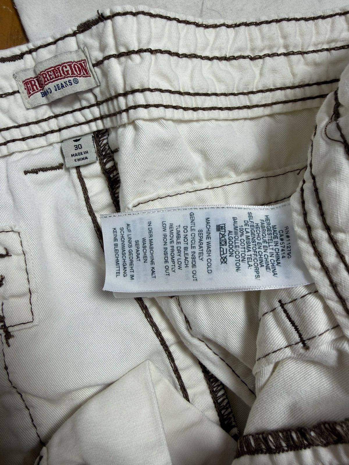 True Religion Vintage True Religion Pants Size US 30 / EU 46 - 9 Thumbnail
