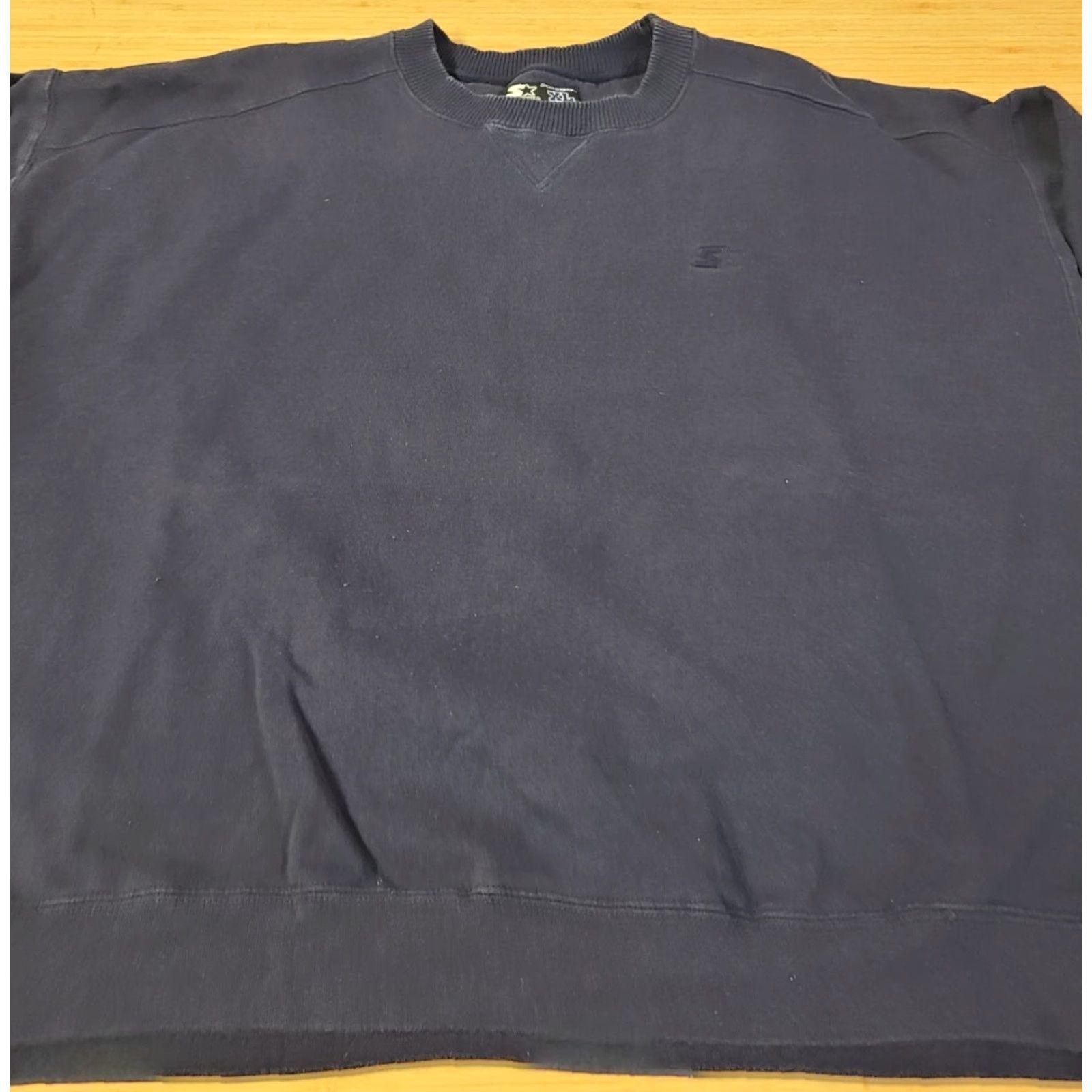Starter VINTAGE Starter Pro80 Heavyweight Crewneck Sweatshirt Mens XL Navy Blue Size US XL / EU 56 / 4 - 2 Thumbnail