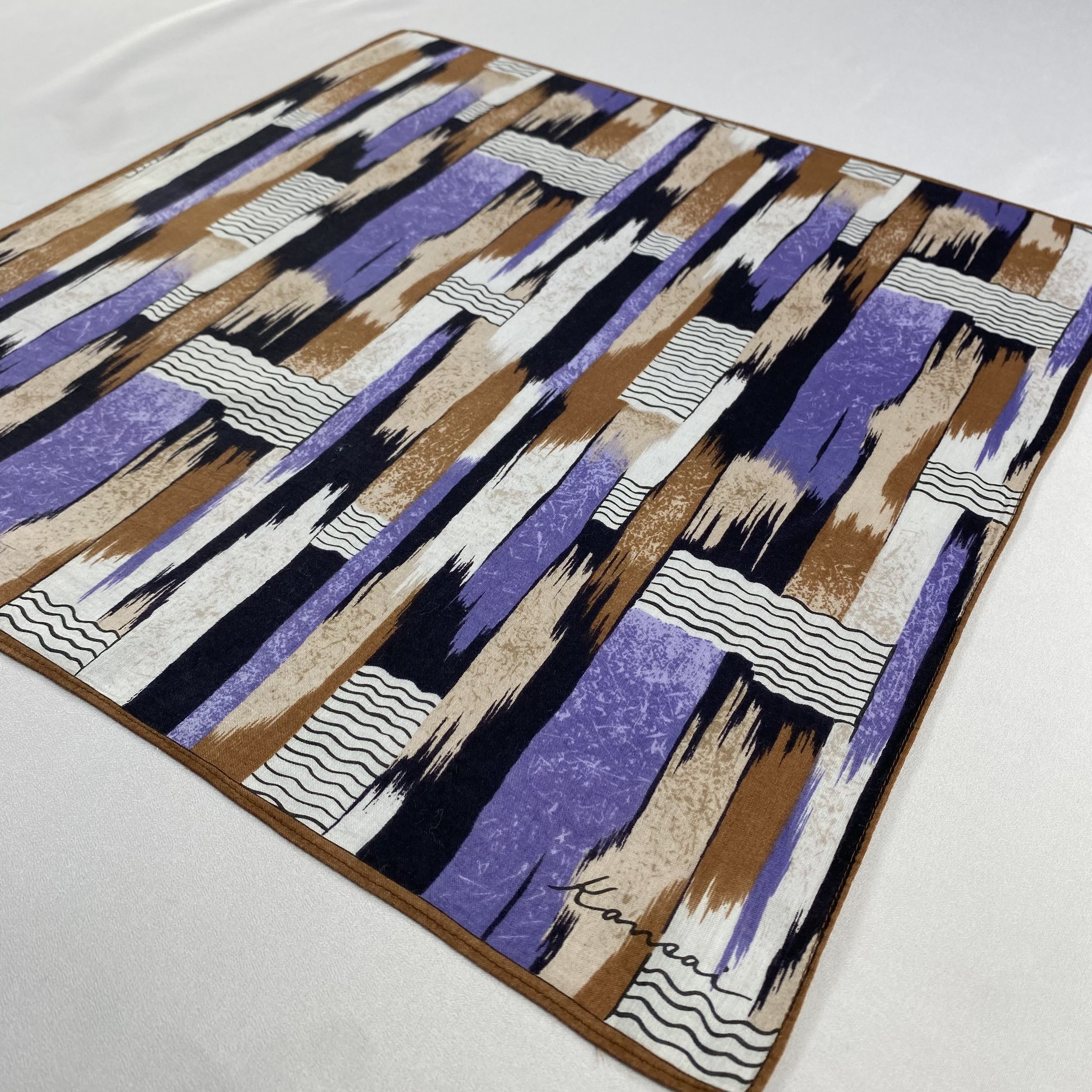 Kansai Yamamoto × Vintage Kansai Yamamoto Bandana/ Handkerchief / Neckerchief-P766 Size ONE SIZE - 2 Thumbnail