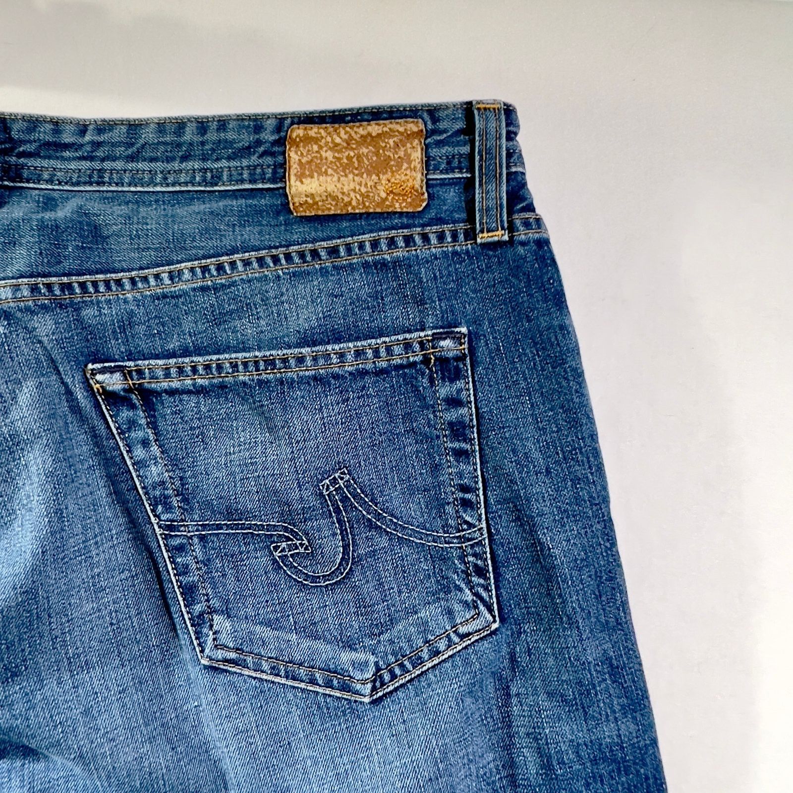 AG Adriano Goldschmied Adriano Goldschmied Denim Jean Hero Relaxed Men 40W 32L USA Size US 40 / EU 56 - 6 Thumbnail