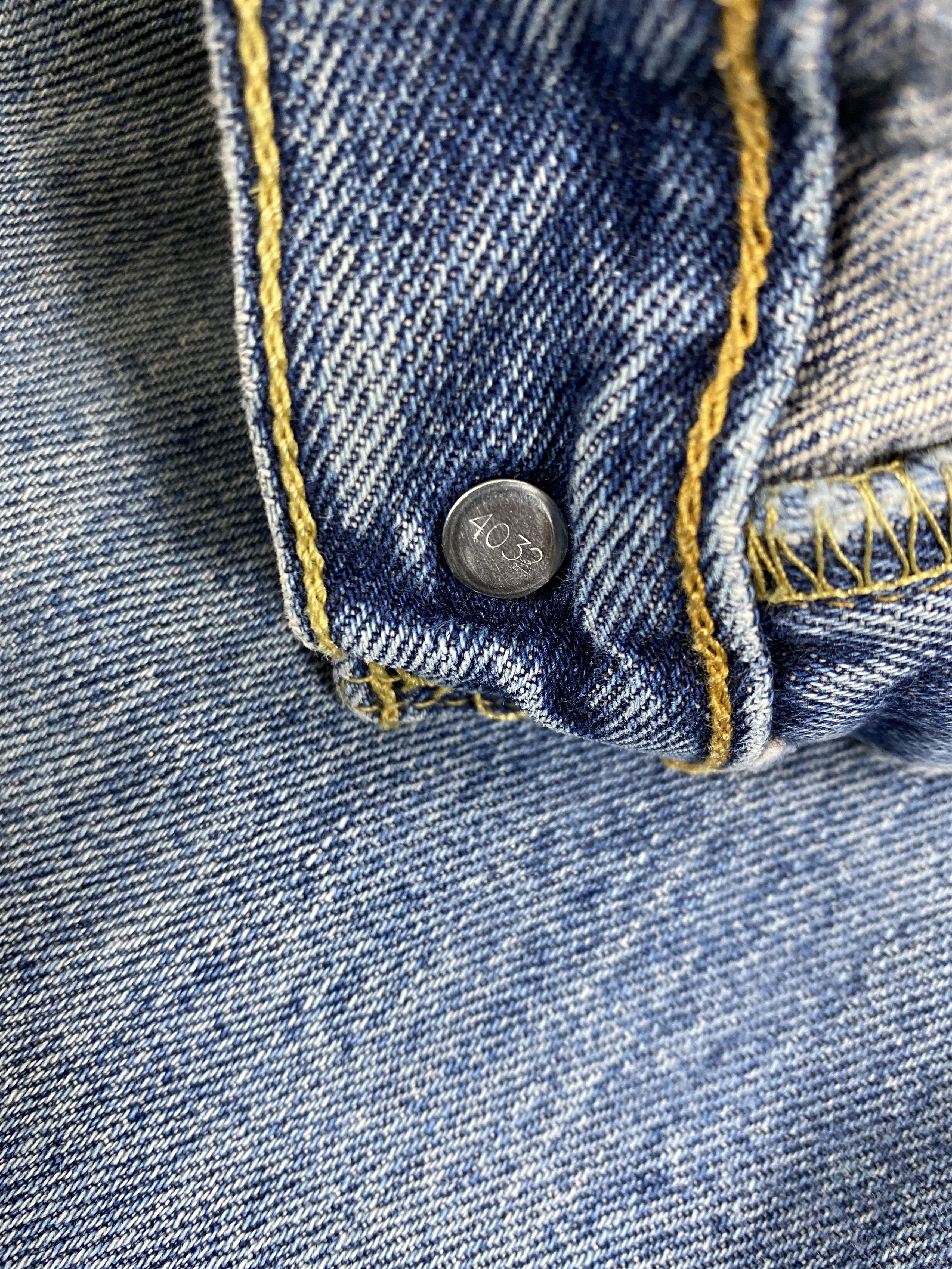 Levi's Distressed Blue Vintage Levi's 501 34x32 Denim -JN2393 Size US 34 / EU 50 - 7 Thumbnail