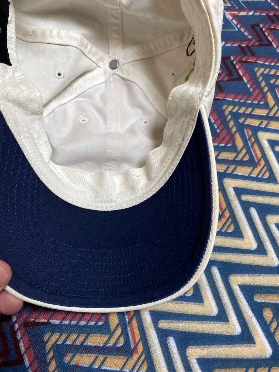 Nike Hats white Vintage Nike Golf Cap Y2K big logo streetwear Size ONE SIZE - 11 Thumbnail