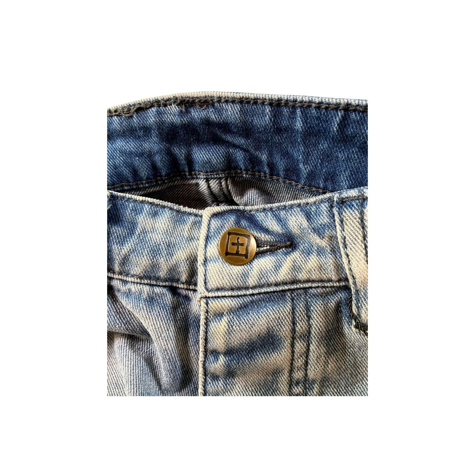 Ksubi Ksubi Plain Ripped Light Wash Jeans Size US 28 / EU 44 - 3 Thumbnail