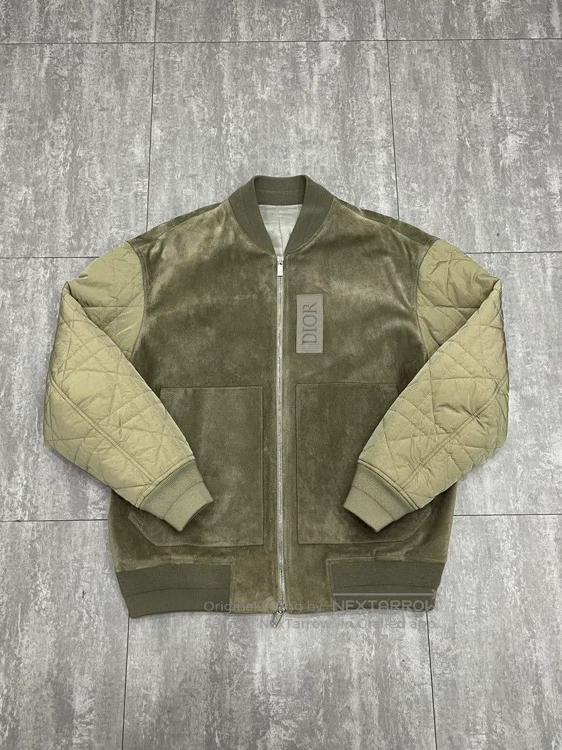 Dior Dior Suede stitched jacket Size US L / EU 52-54 / 3 - 1 Thumbnail