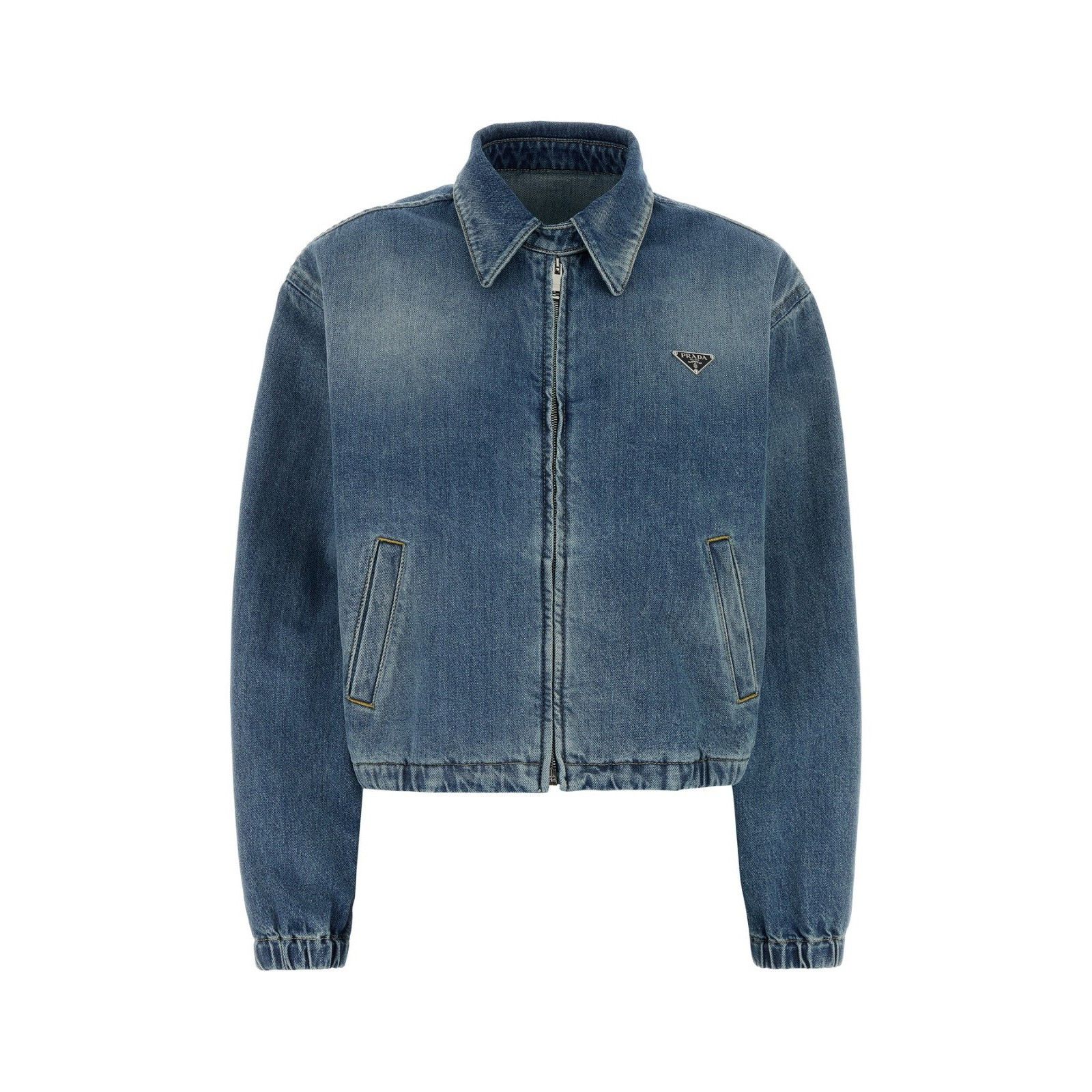 Prada PRADA Denim Jacket New And Authentic (Women's size:IT 38;) Size XS / US 0-2 / IT 36-38 - 1 Thumbnail