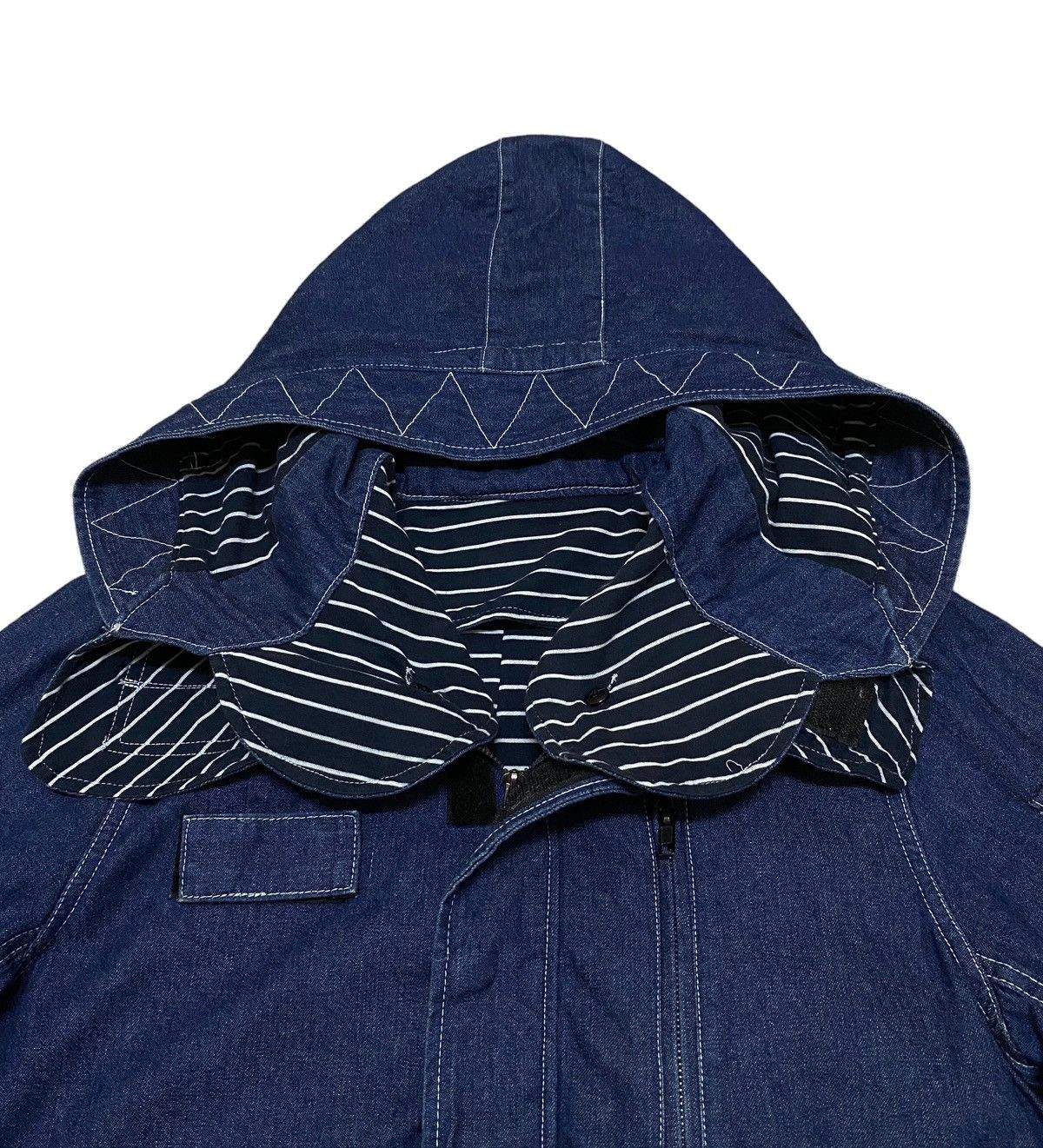 Ciaopanic Rare Design Vintage Ciao Pull Over Smokey Denim Jacket 1990s Size US M / EU 48-50 / 2 - 5 Thumbnail