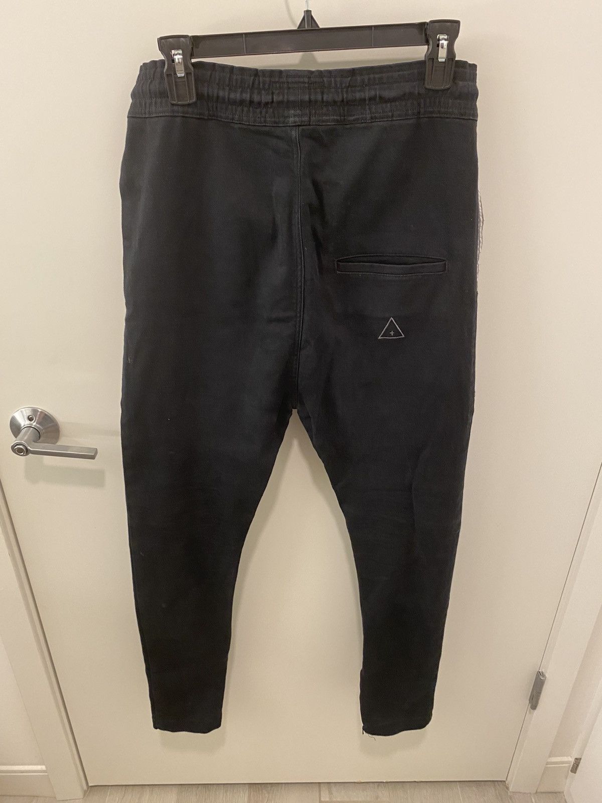 I Love Ugly I Love Ugly Black Drop Crotch Joggers Size US 30 / EU 46 - 4 Thumbnail