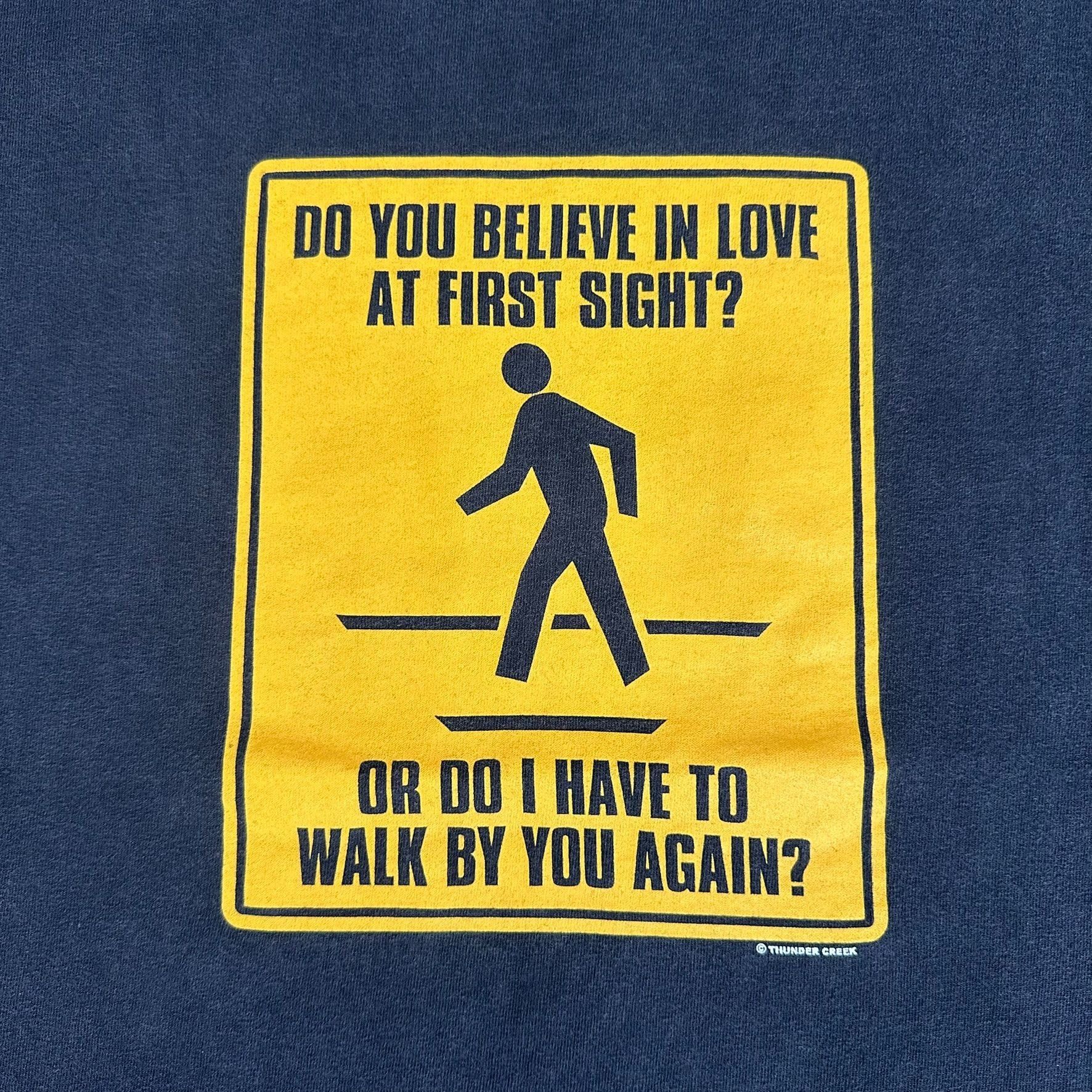 Vintage Vintage Y2K Ironic Love T-Shirt Sarcasm Grunge Skate Punk Fa Size US M / EU 48-50 / 2 - 2 Thumbnail