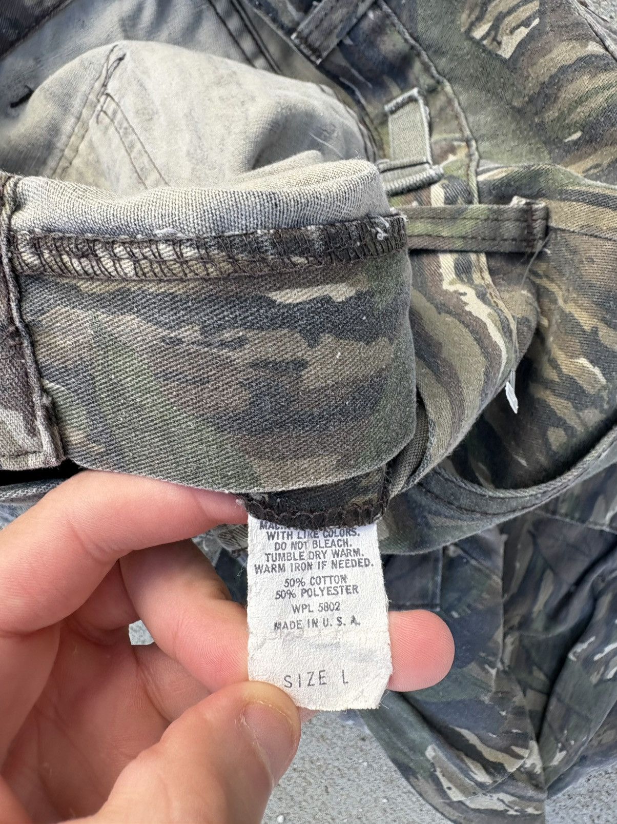 Vintage Camo pants Size US 36 / EU 52 - 5 Thumbnail