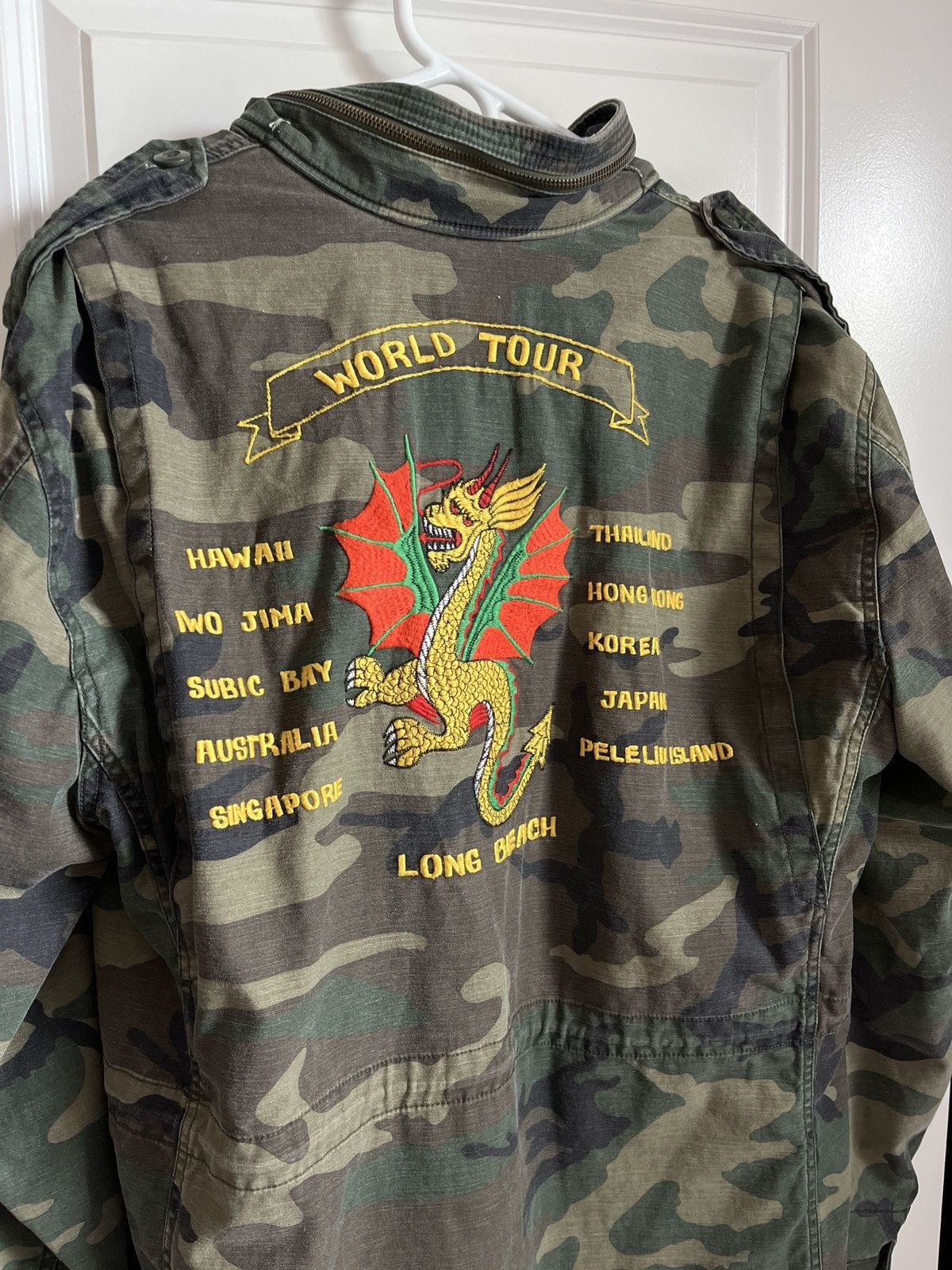 Alpha Industries Alpha Industries Green Camo Field Tour Jacket Dragon Size US XL / EU 56 / 4 - 3 Thumbnail