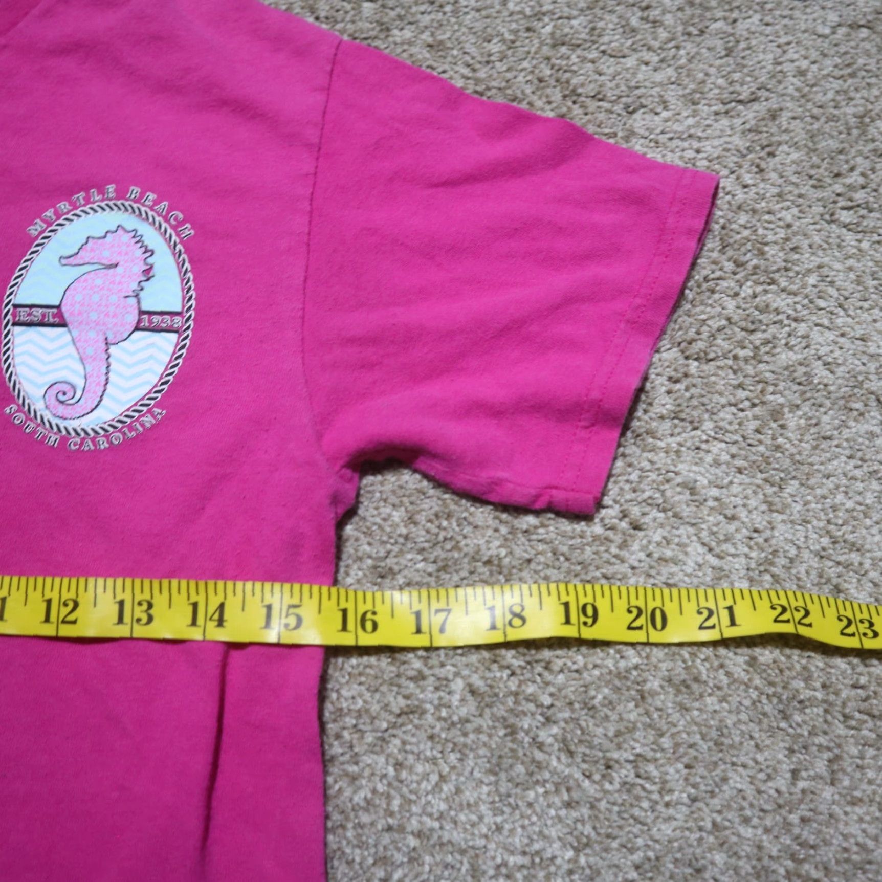 Vintage Myrtle Beach SC South Carolina Sea Horse Tee T-Shirt Ladies Size S Small Size S / US 4 / IT 40 - 6 Thumbnail