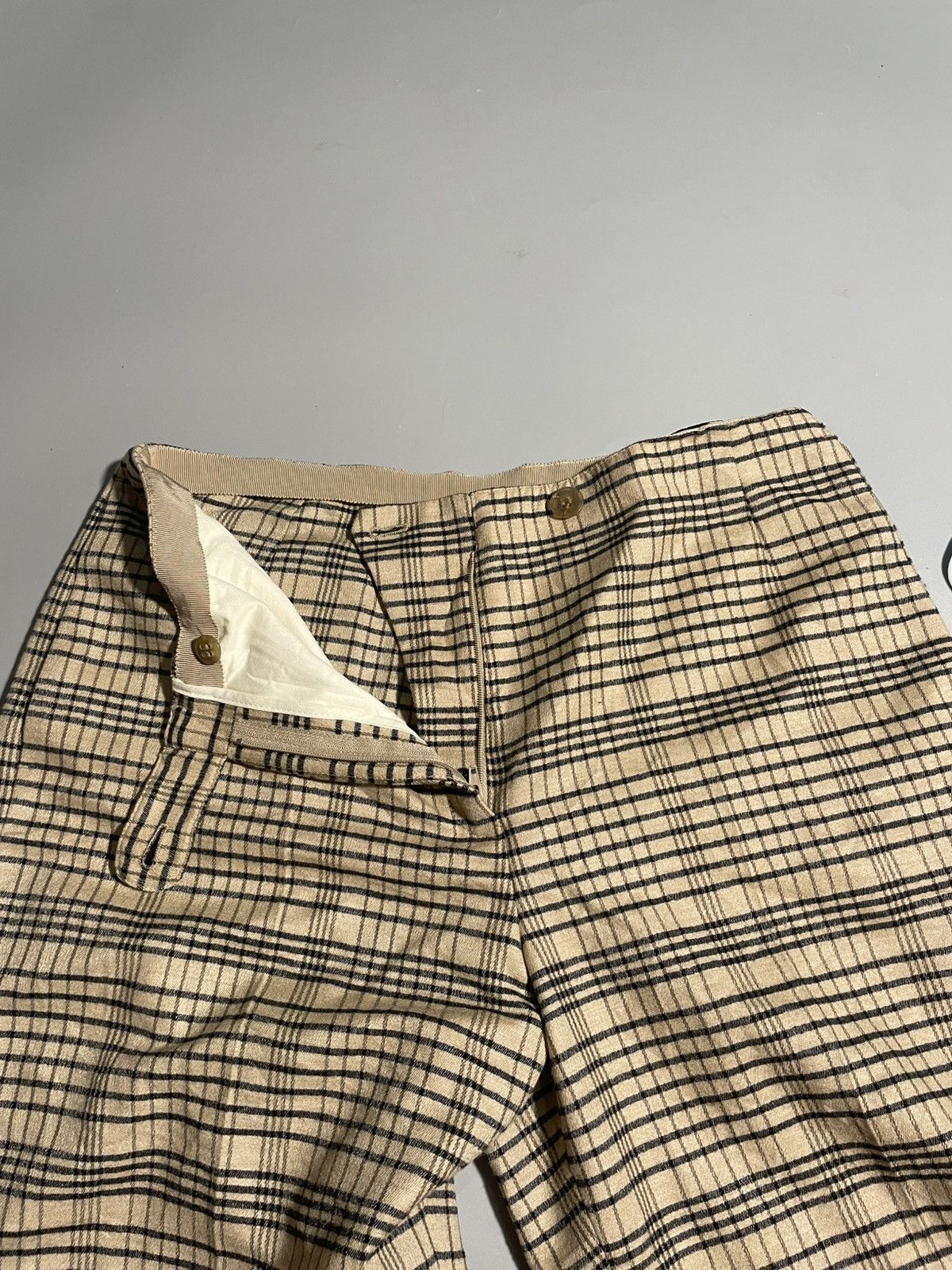 Acne Studios Acne Studios Plaid Wool Trousers Size 25" / US 0 / IT 36 - 10 Thumbnail