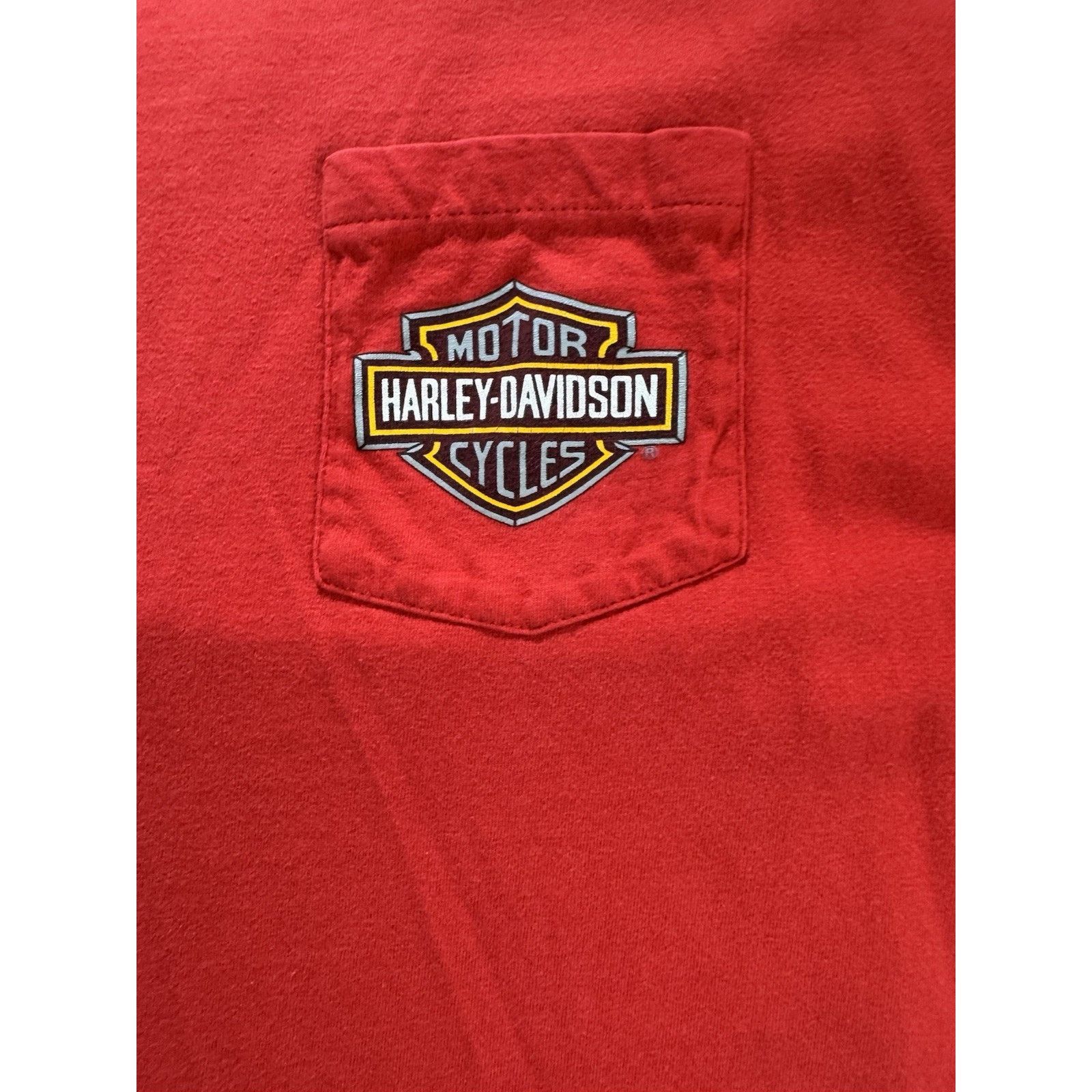 Harley Davidson VTG Harley Davidson Pacific Hawaii Red XL USA Tshirt Size US XL / EU 56 / 4 - 2 Thumbnail