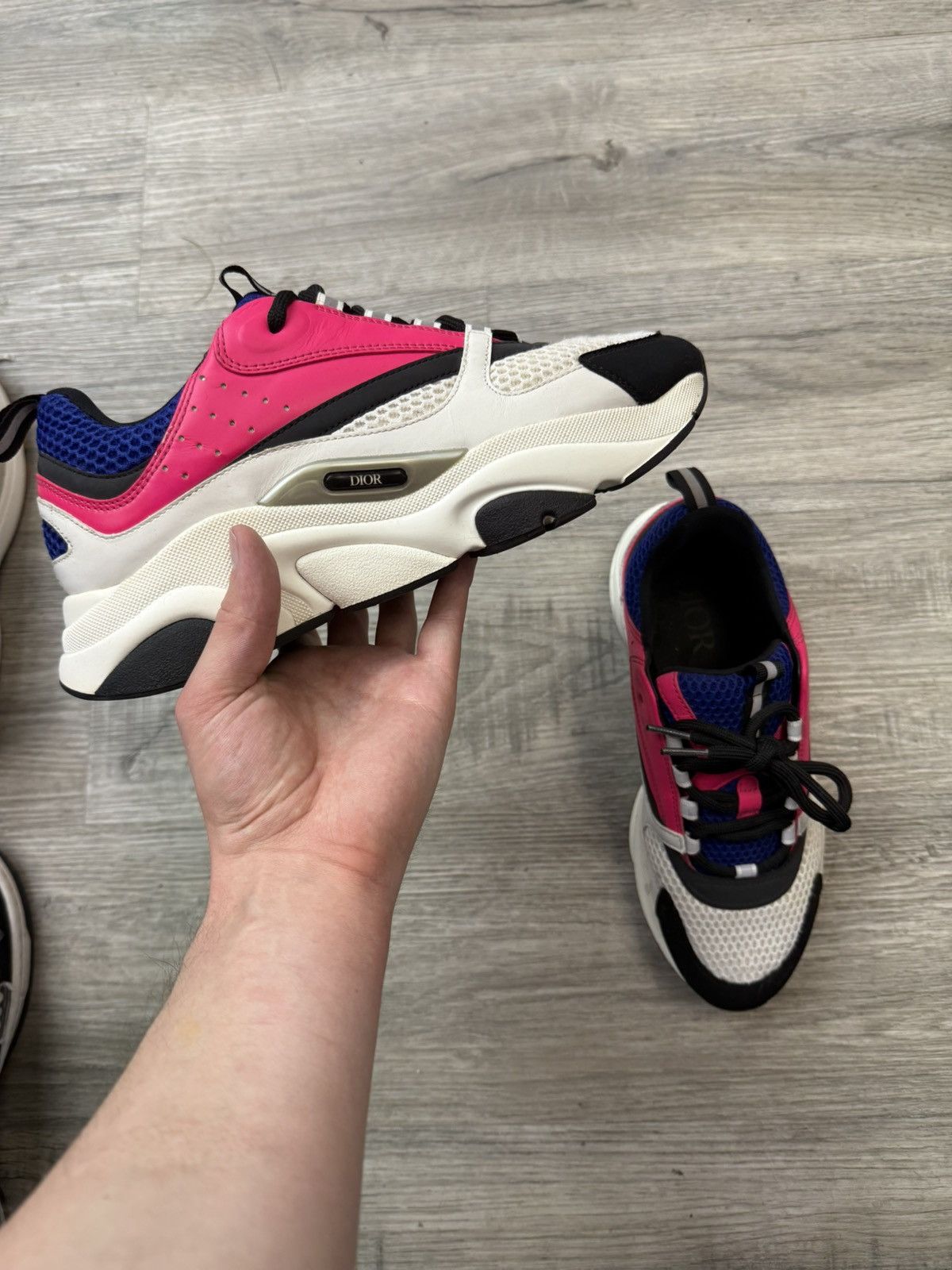Dior Dior B22 Pink/Blue/White Size US 9 / EU 42 - 1 Thumbnail