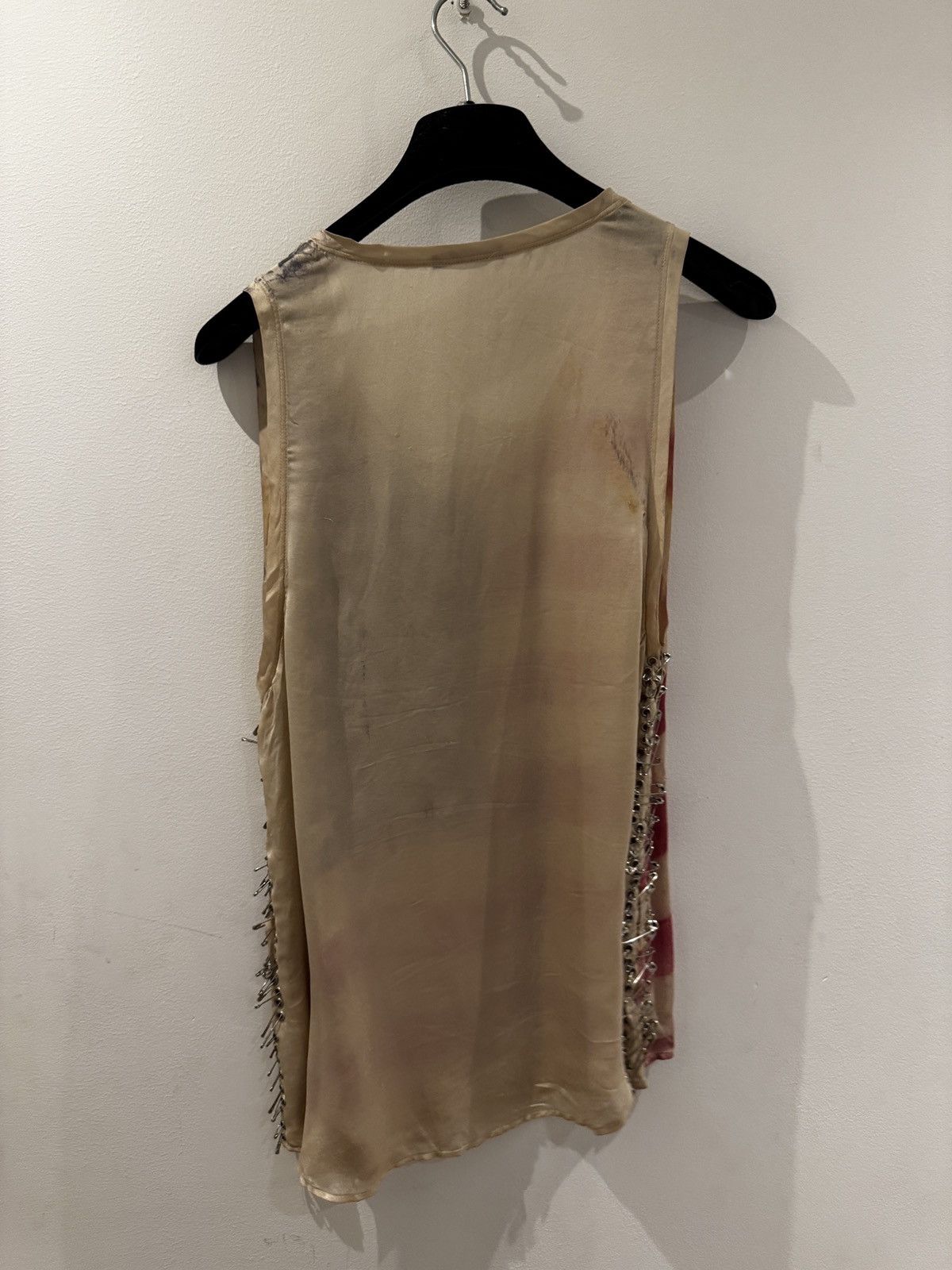 Balmain safety pin distressed american flag top Size M / US 6-8 / IT 42-44 - 8 Thumbnail