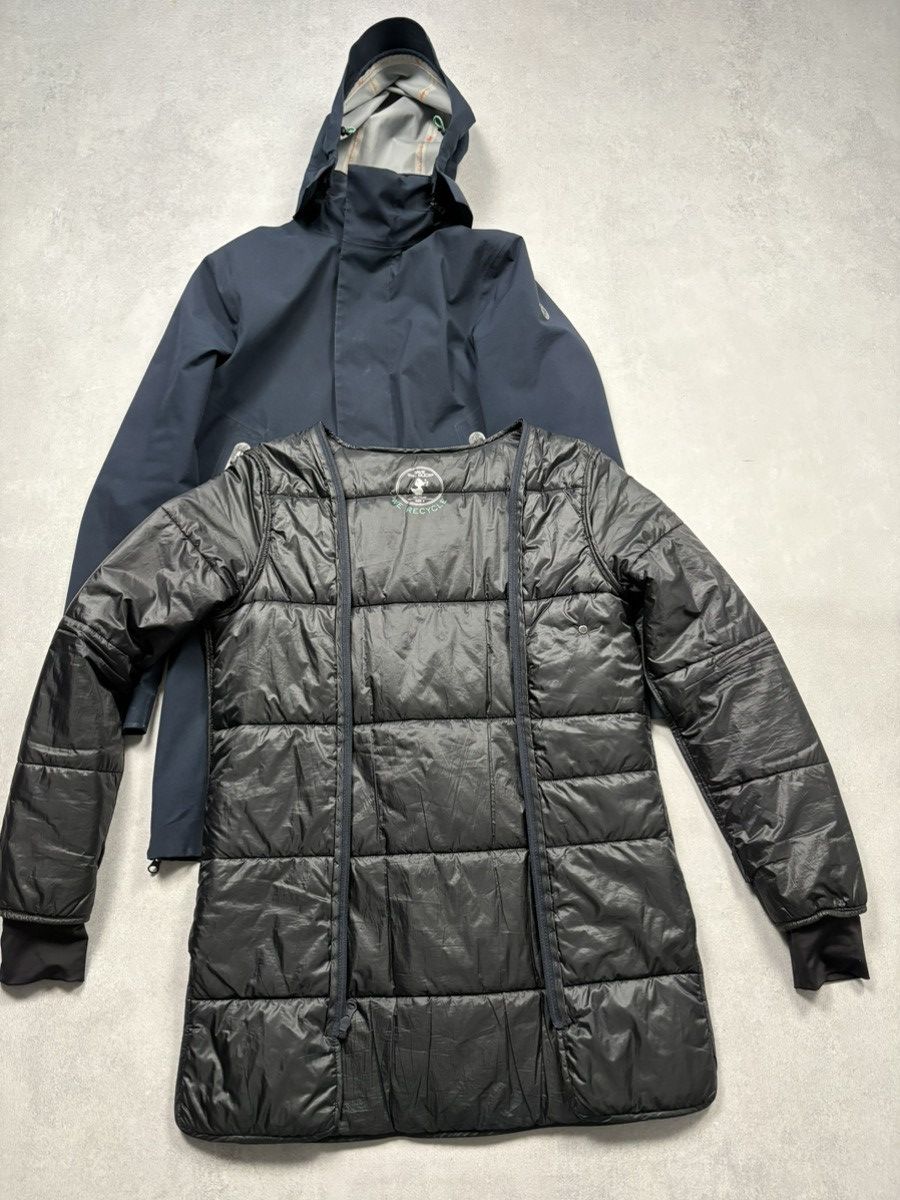 Save The Duck Save The Duck Plumtech Recycled Waterproof Parka Jacket Navy Size US S / EU 44-46 / 1 - 3 Thumbnail
