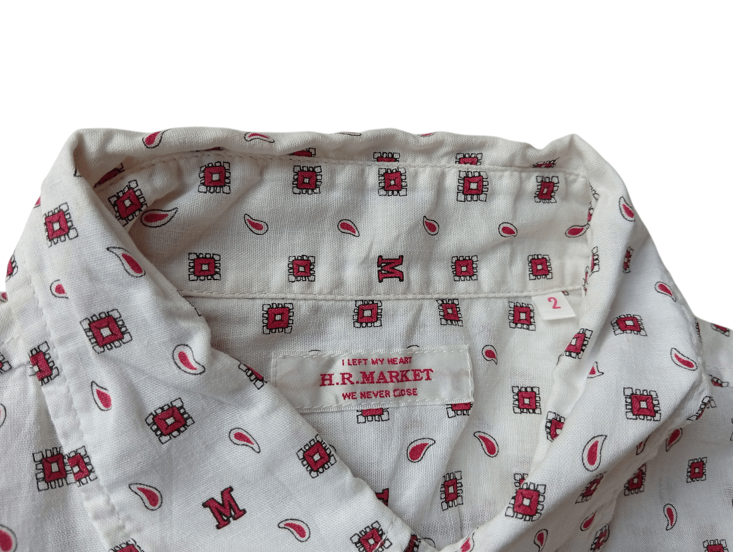 Blue Blue Japan H.R Market pattern shirt Size US M / EU 48-50 / 2 - 3 Thumbnail