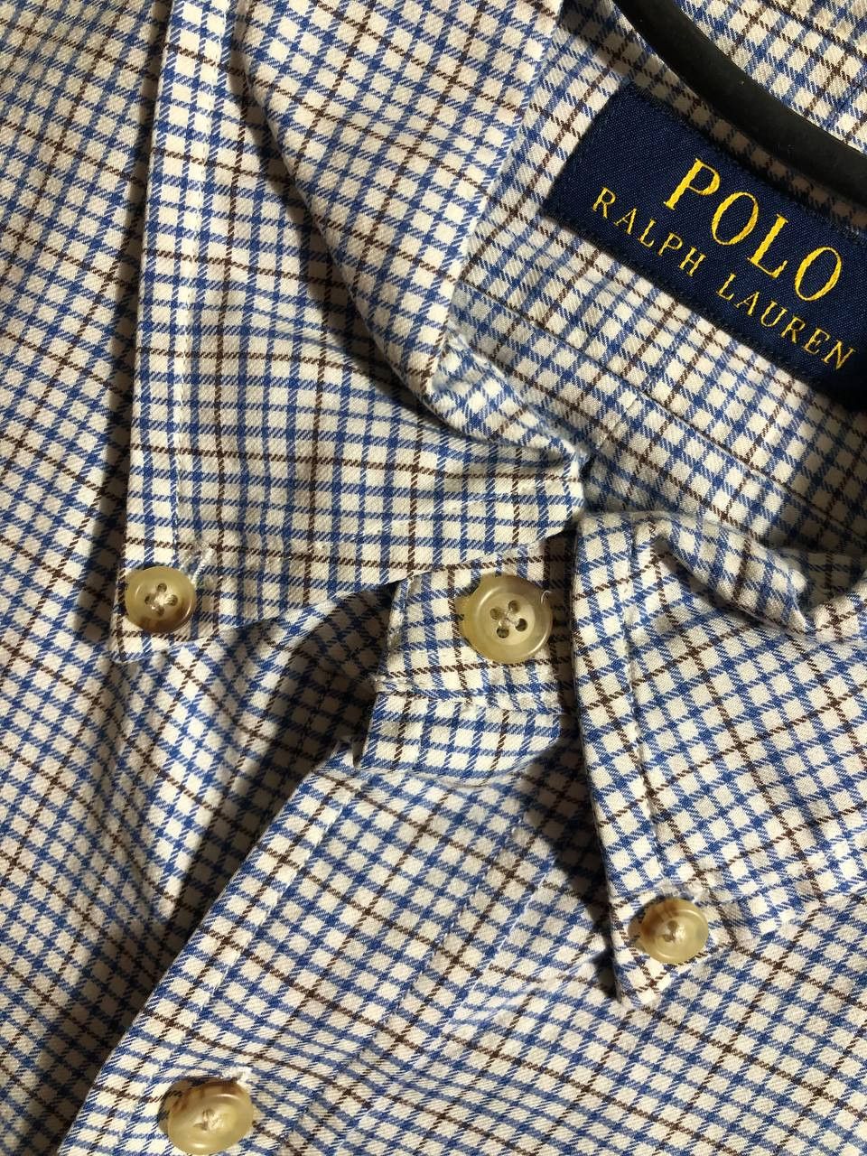 Polo Ralph Lauren × Ralph Lauren × Vintage Polo Ralph Lauren Vintage Mens Long Sleeve Striped Shirt Size US L / EU 52-54 / 3 - 6 Thumbnail