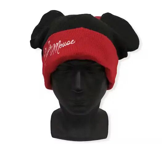 Disney × Mickey Mouse Vintage Mickey Mouse Cartoon Beanie Hat Size ONE SIZE - 2 Thumbnail