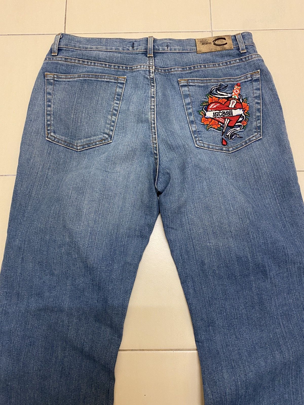 Just Cavalli Just Cavalli Bootcut / Flare Jeans Size US 31 - 3 Thumbnail