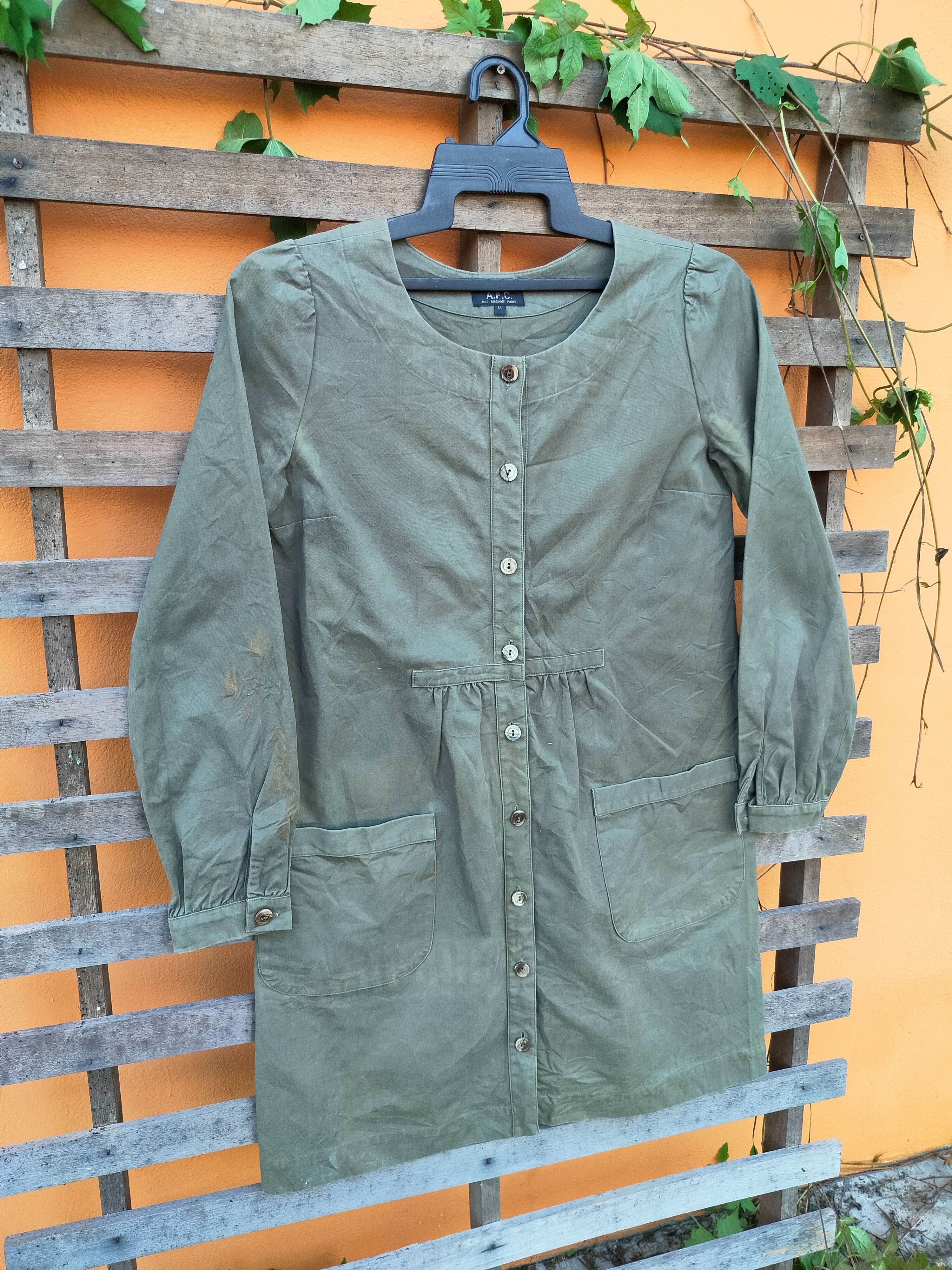 A.P.C. A.P.C BUTTON UP SHIRT Size M / US 6-8 / IT 42-44 - 4 Thumbnail