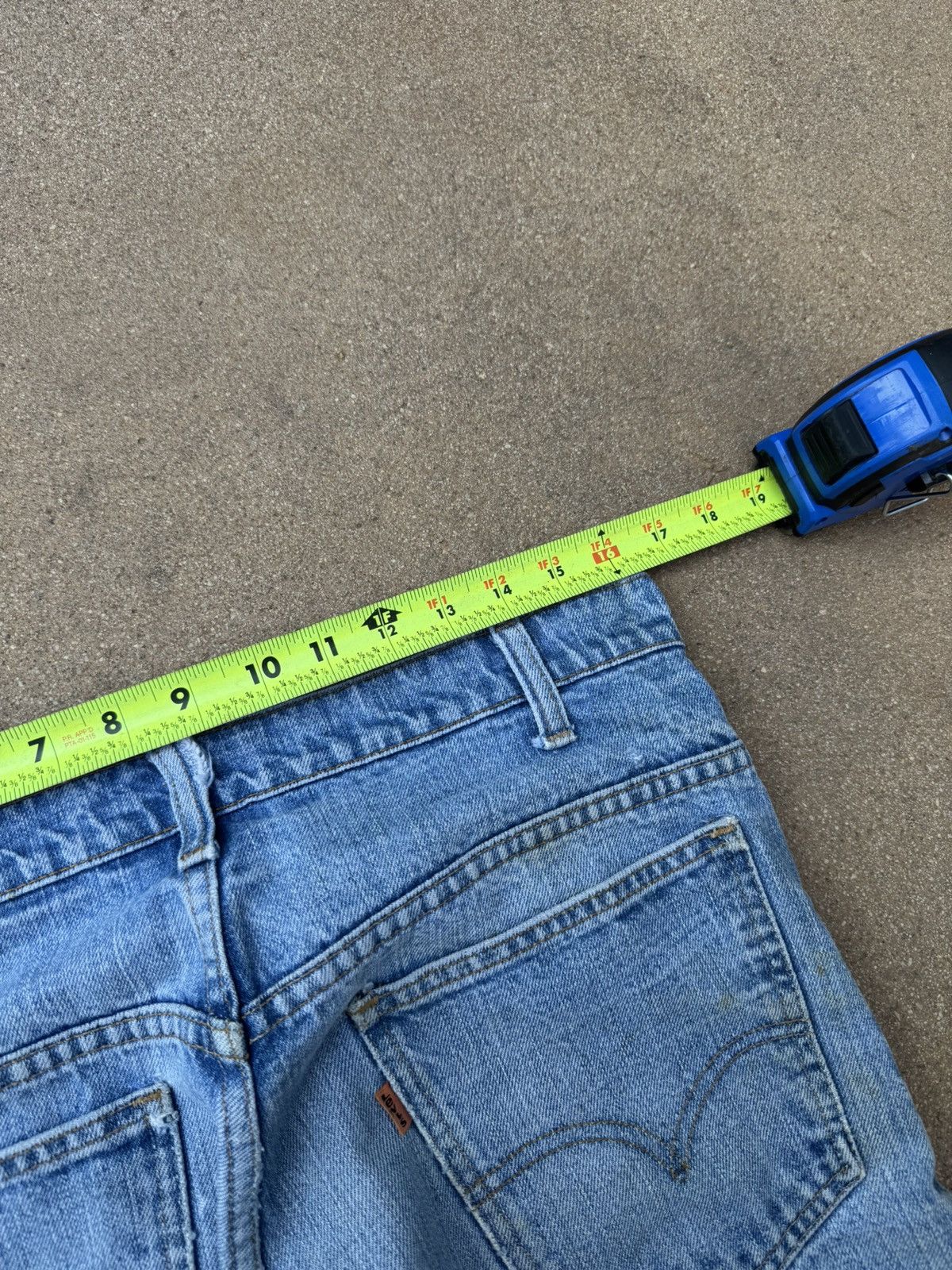 Levi's × Vintage Vtg 70’s Levi’s 646 Orange Tab Bellbottom Flare Jeans 33x29 Size US 33 - 9 Thumbnail