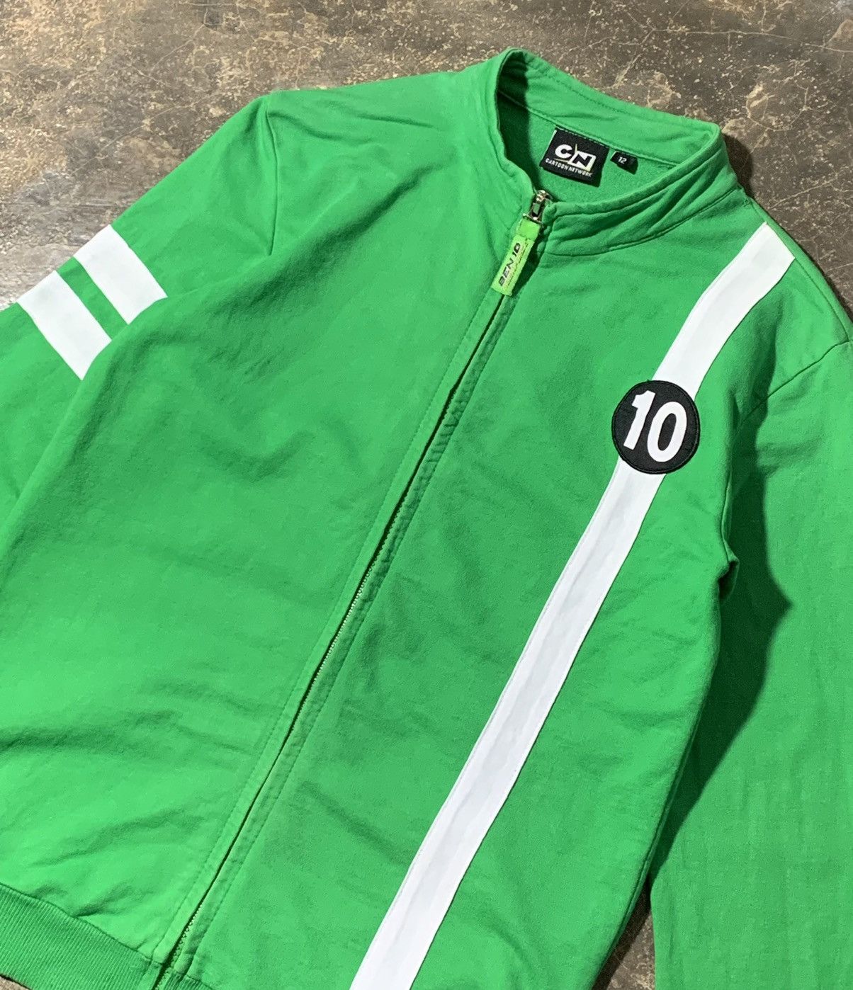 Cartoon Network Vintage Y2k Ben10 Alien Force Zipper Sweater Size XXS / US 00 / IT 34 - 2 Thumbnail