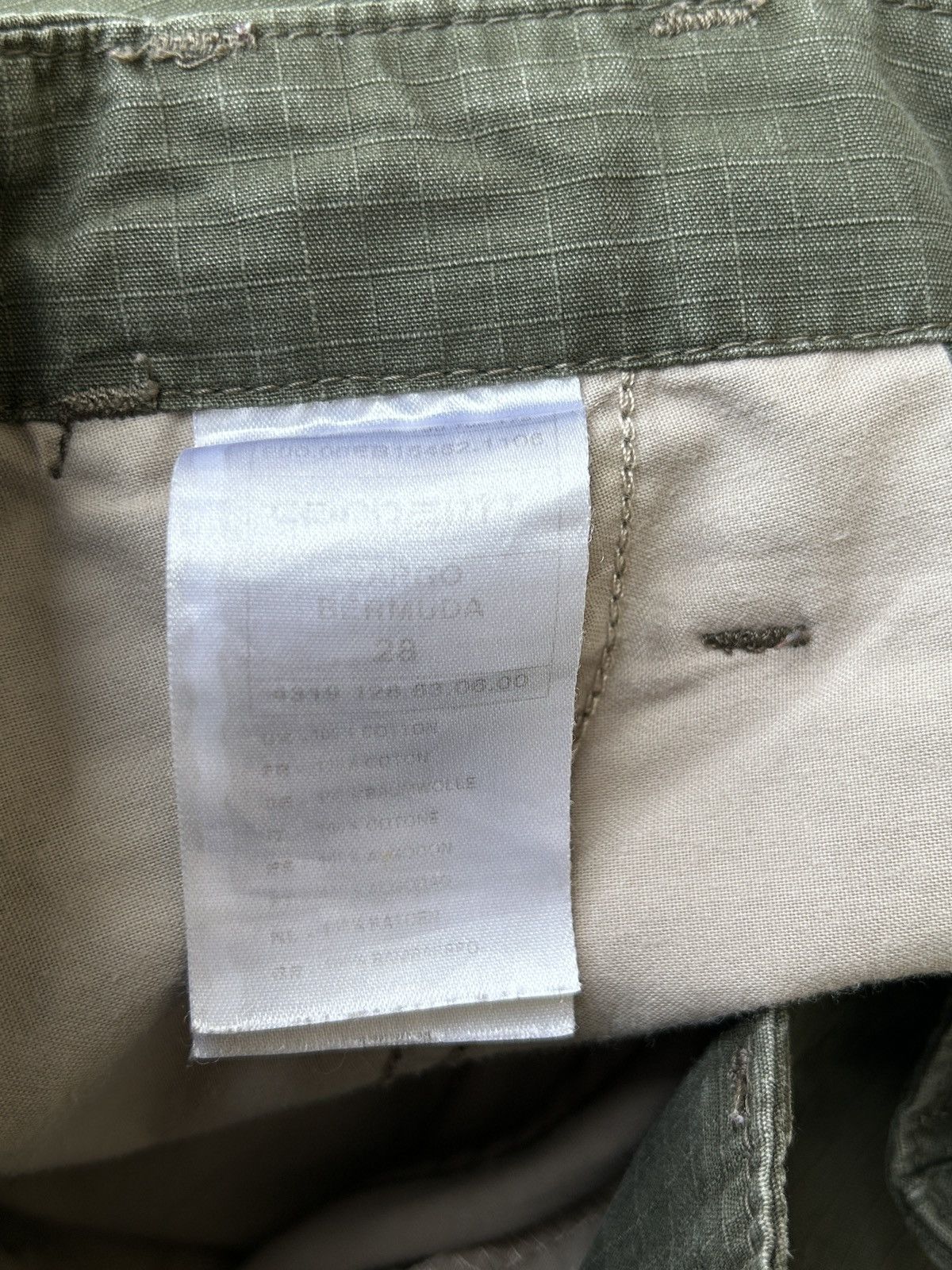Carhartt Vintage Carhartt Cargo Bermuda Ripstop Shorts 28 Size US 28 / EU 44 - 8 Thumbnail