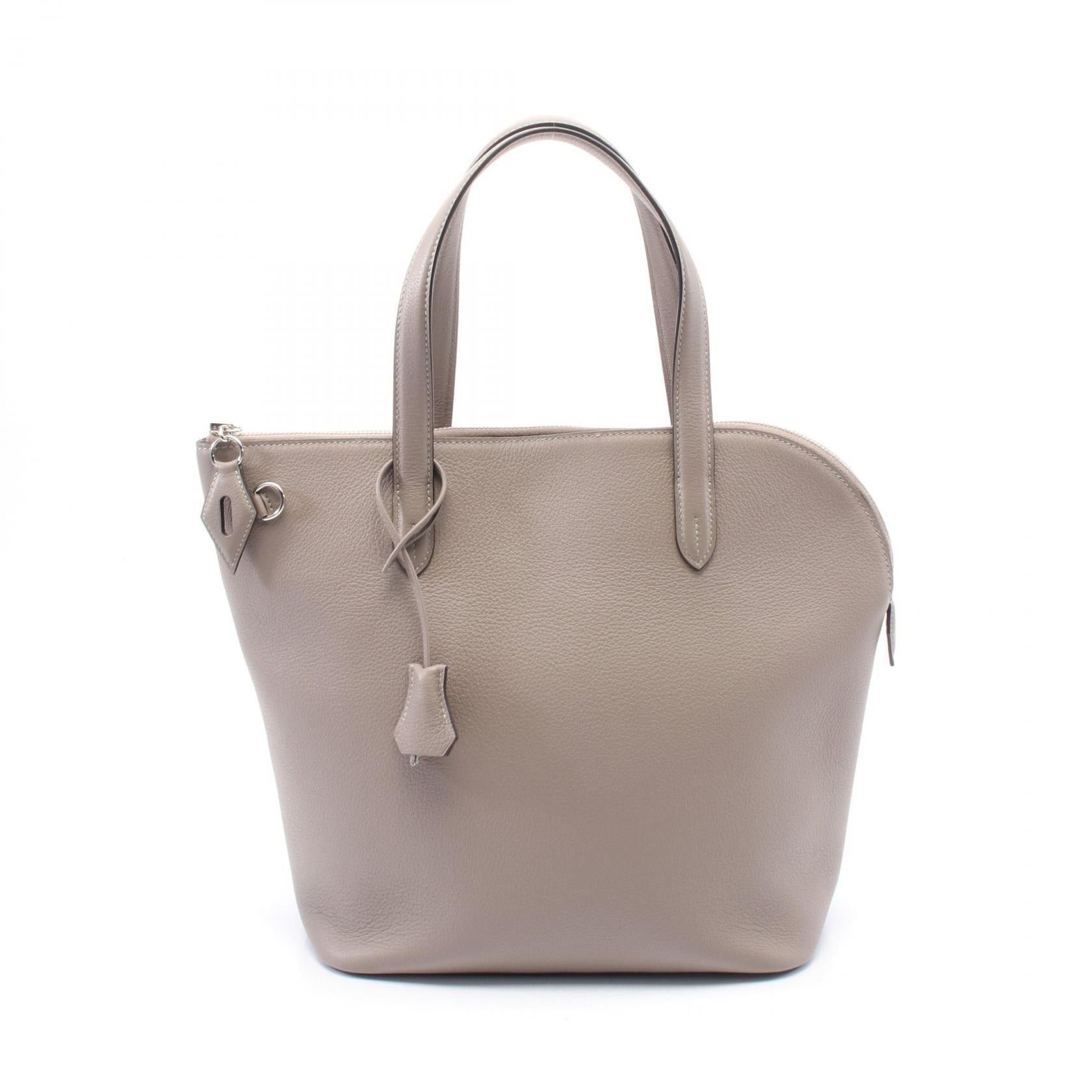 Hermes Hermes Transat Tourtiere Gray Handbag Taurillon Vino Brown Silver Hardware D Stamp Size ONE SIZE - 1 Thumbnail