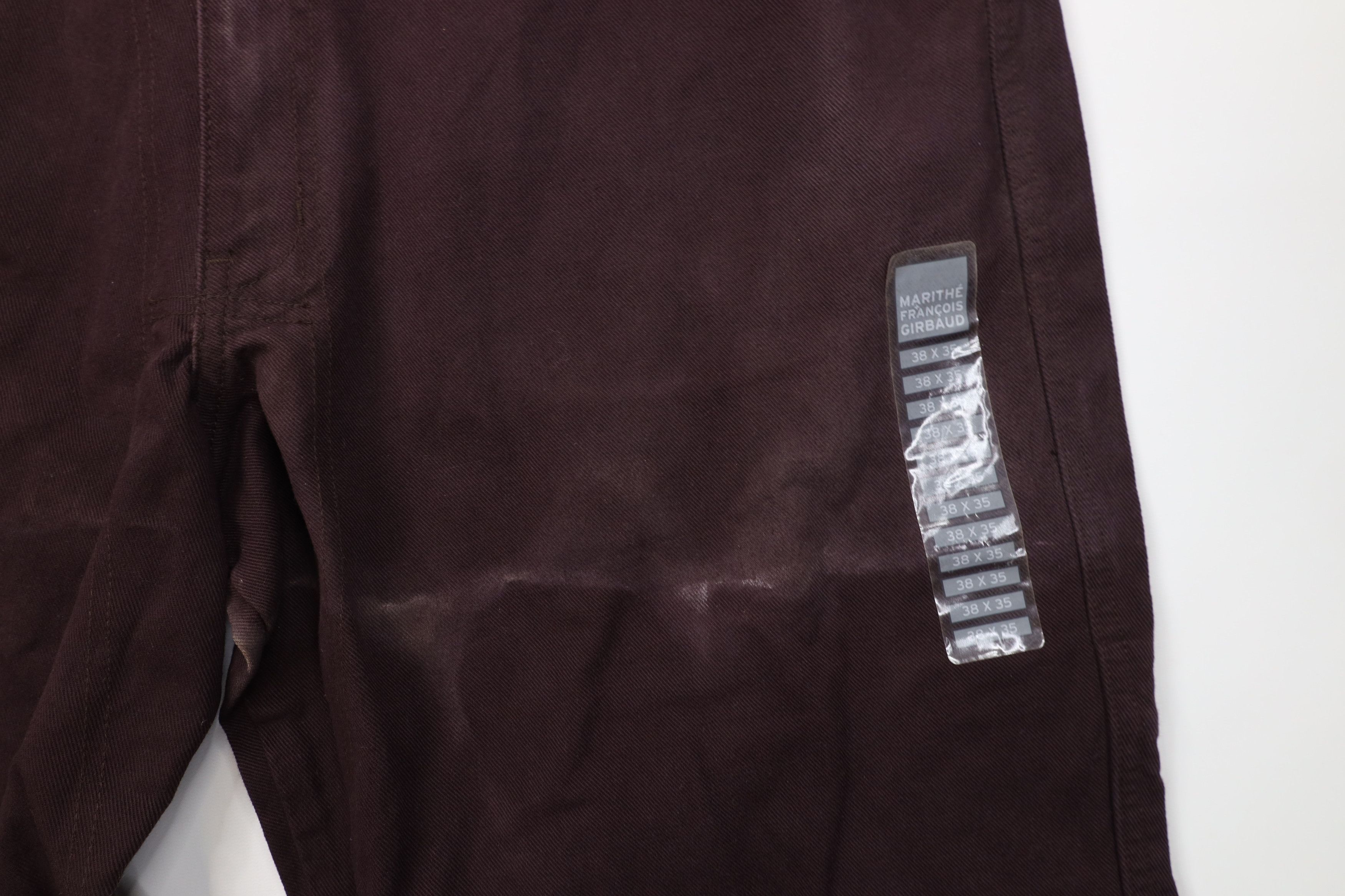 Marithe + Francois Girbaud Deadstock Vintage 90s Marithe Francois Girbaud Jeans Size US 38 / EU 54 - 5 Thumbnail
