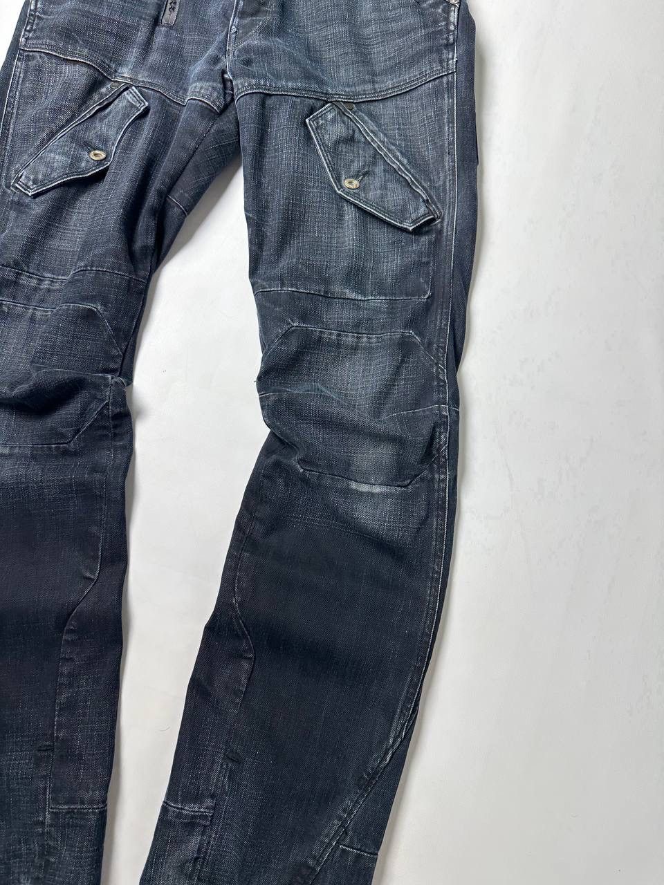 G-Star 90s Vintage Distressed Washed G Star Jean Y2K Japanese Fit Size US 32 / EU 48 - 3 Thumbnail