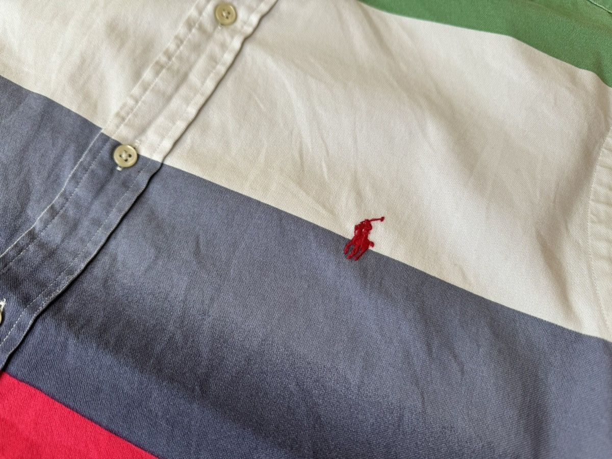 Ralph Lauren Ralph Lauren Color Block Button Up Shirt XL Size US XL / EU 56 / 4 - 4 Thumbnail