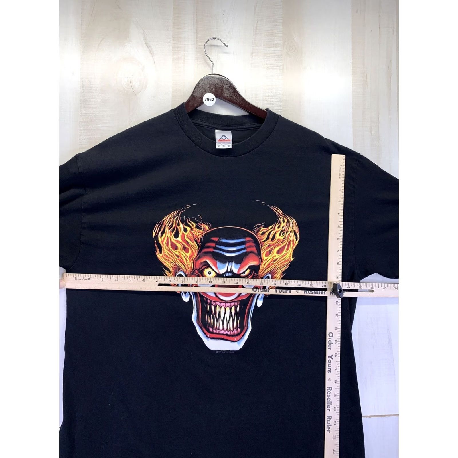 Vintage Alstyle Apparel & Activewear T-Shirt Mens XL Black Clown Graphic 2007 XL-7962 Size US XL / EU 56 / 4 - 6 Thumbnail