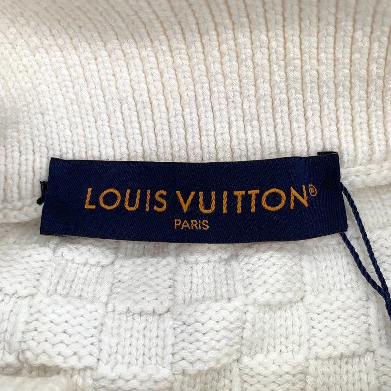 Louis Vuitton Louis Vuitton 23 Long Sleeve Sweater with Checker Lapel in Size US S / EU 44-46 / 1 - 5 Thumbnail