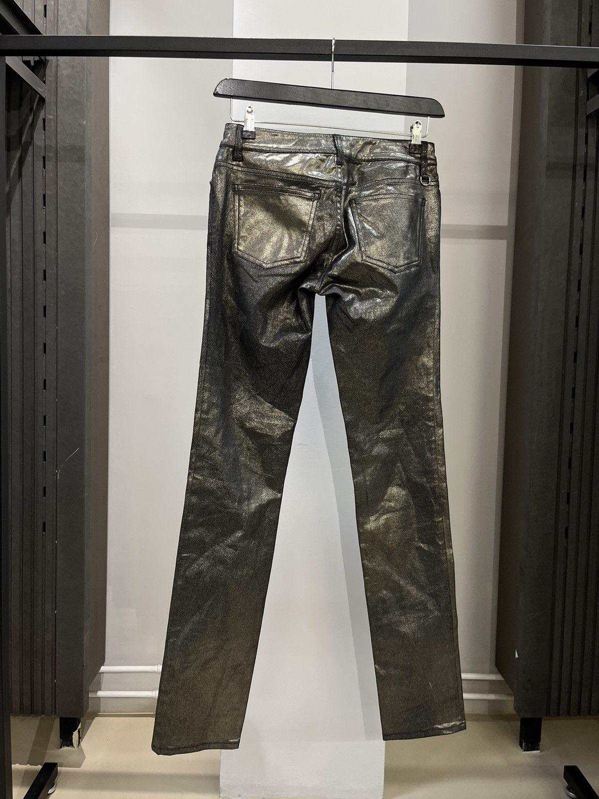 Gucci Gucci D Ring Silver Coated Pants Size US 30 / EU 46 - 2 Thumbnail