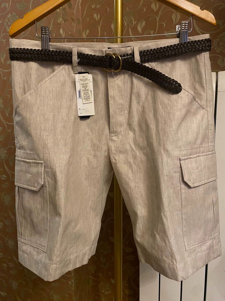 Loro Piana LORO PIANA Flax Bermuda shorts Size US 32 / EU 48 - 2 Thumbnail