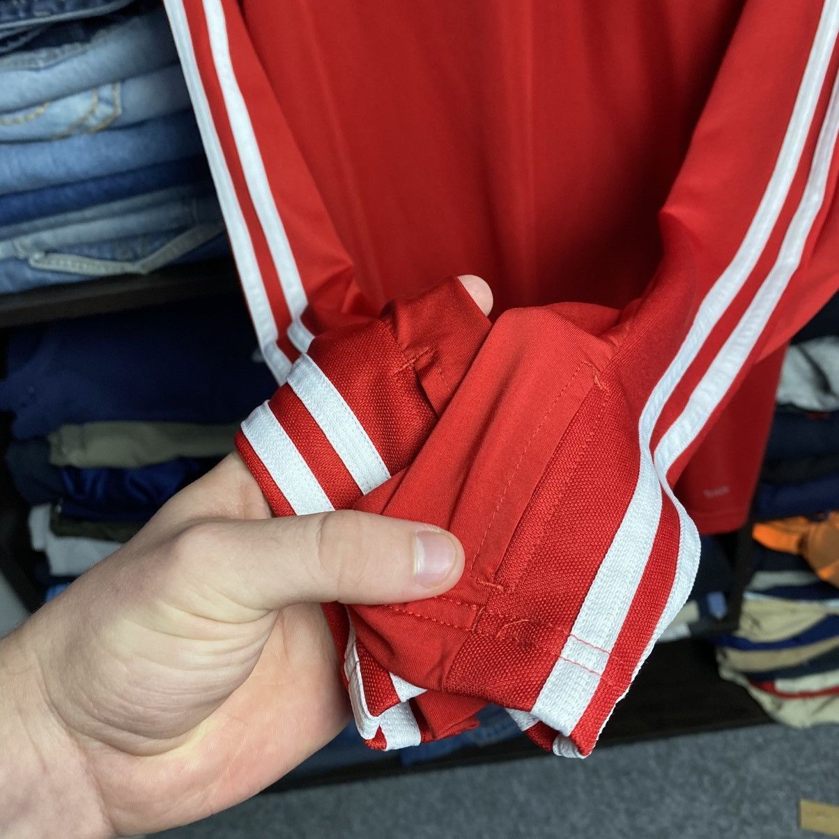 Adidas Mens Adidas Red Bull New York 2019 Soccer sweatshirt size XS Size US XS / EU 42 / 0 - 5 Thumbnail