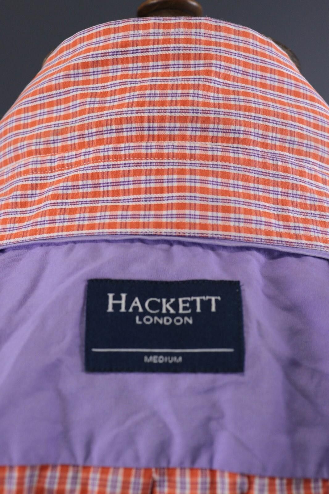 Designer Hackett London Red Oxford Classic Shirt Size M Size US M / EU 48-50 / 2 - 12 Thumbnail