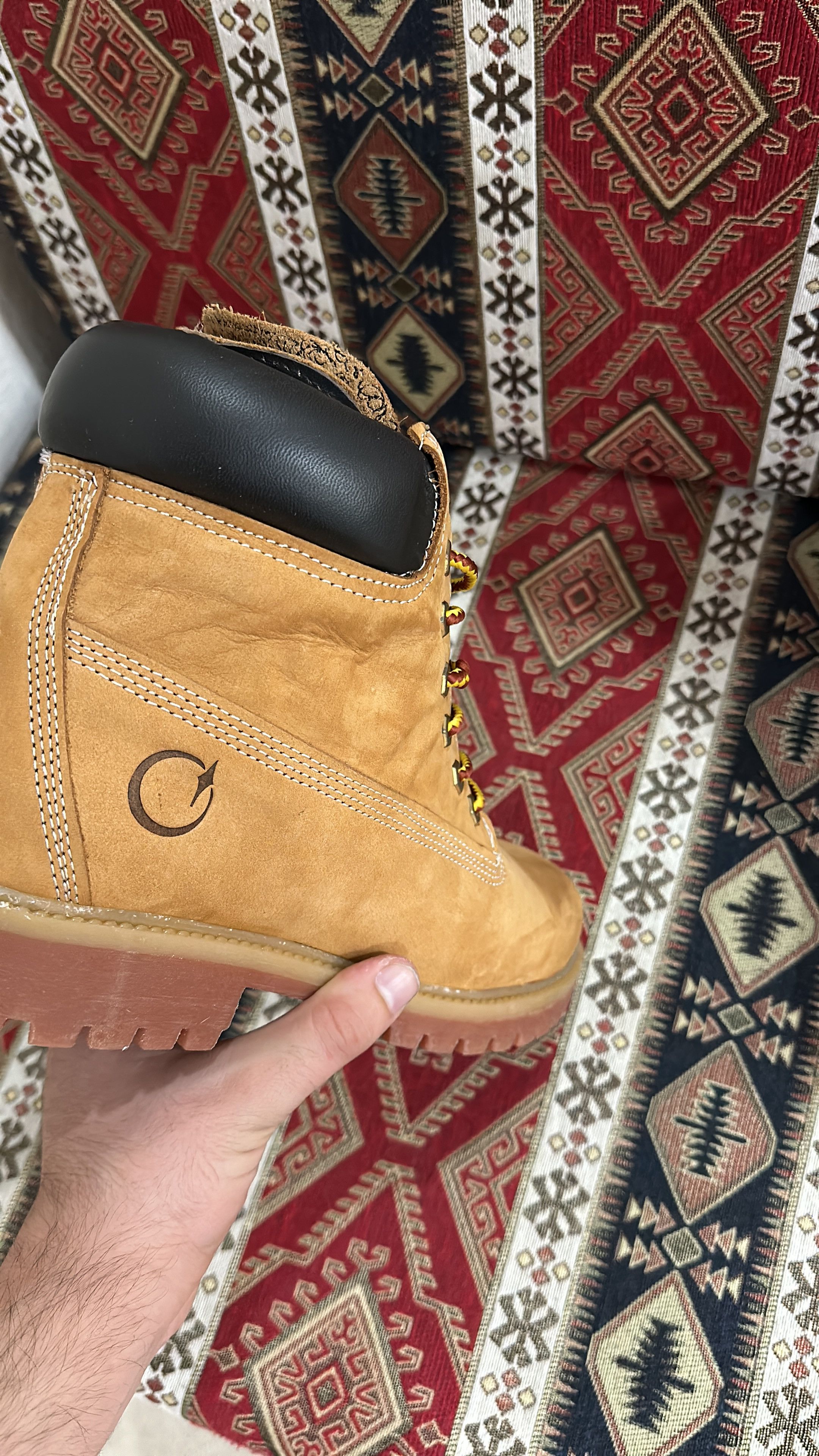 Derschutze Derschütze "yasmin v3" Boots Size 45 Timberland Style Size US 11 / EU 44 - 8 Thumbnail