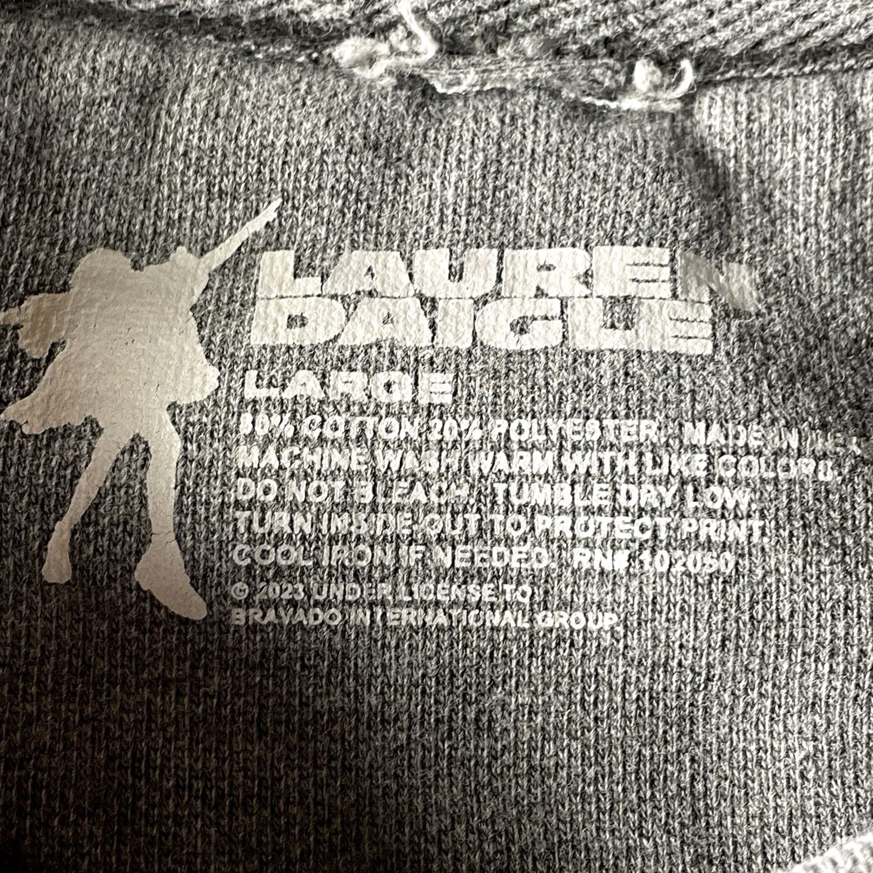 Aigle Lauren Daigle Sweatshirt Mens Large Gray LDKT Embroidered Pullover Size US L / EU 52-54 / 3 - 3 Thumbnail