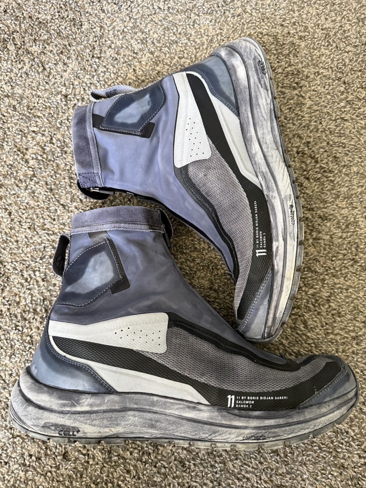Salomon 11 by Boris Bidjan Saberi x Salomon Bamba 2 High Sneakers Size US 10 / EU 43 - 5 Thumbnail