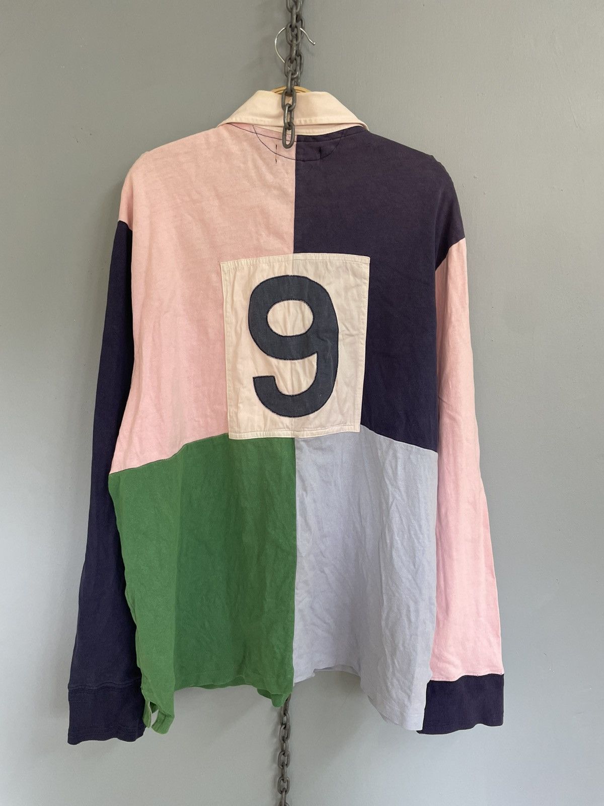 Polo Ralph Lauren Vintage Polo Ralph Lauren rugby long sleeve polo shirt Size US XL / EU 56 / 4 - 2 Thumbnail