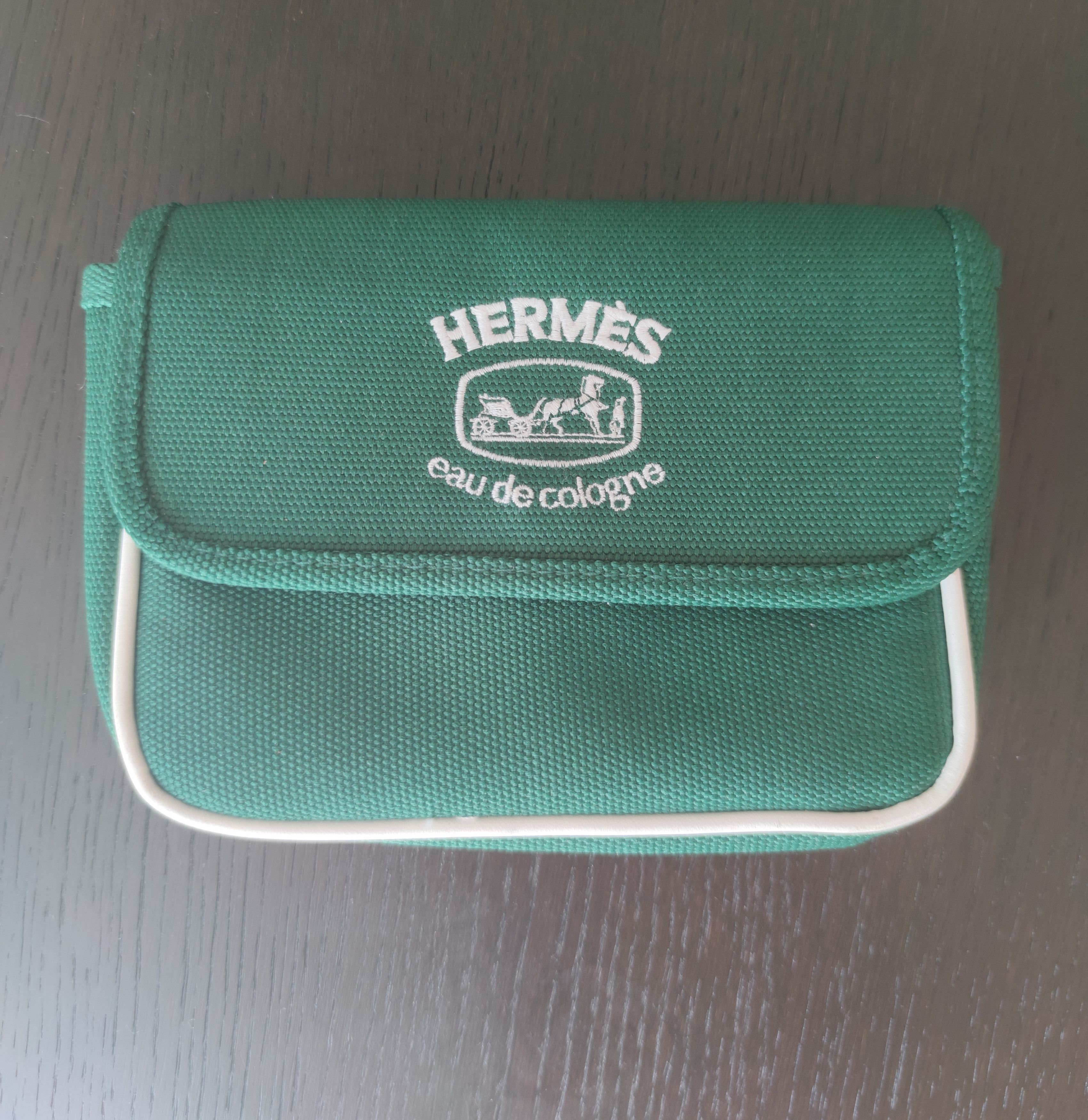 image of Hermes Clutch Bag in Green, Women's