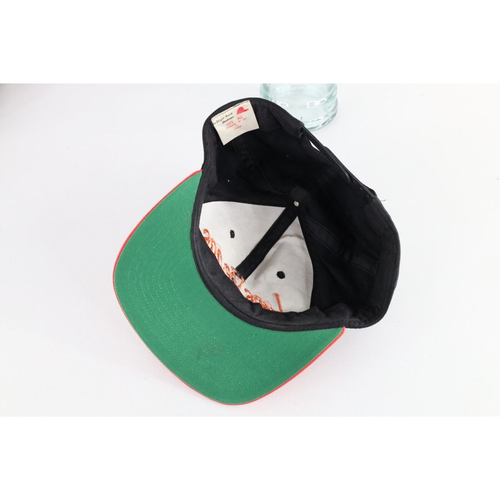 Vintage Vintage 90s Streetwear Faded Spell Out Cursive Las Vegas Hat Size ONE SIZE - 7 Thumbnail