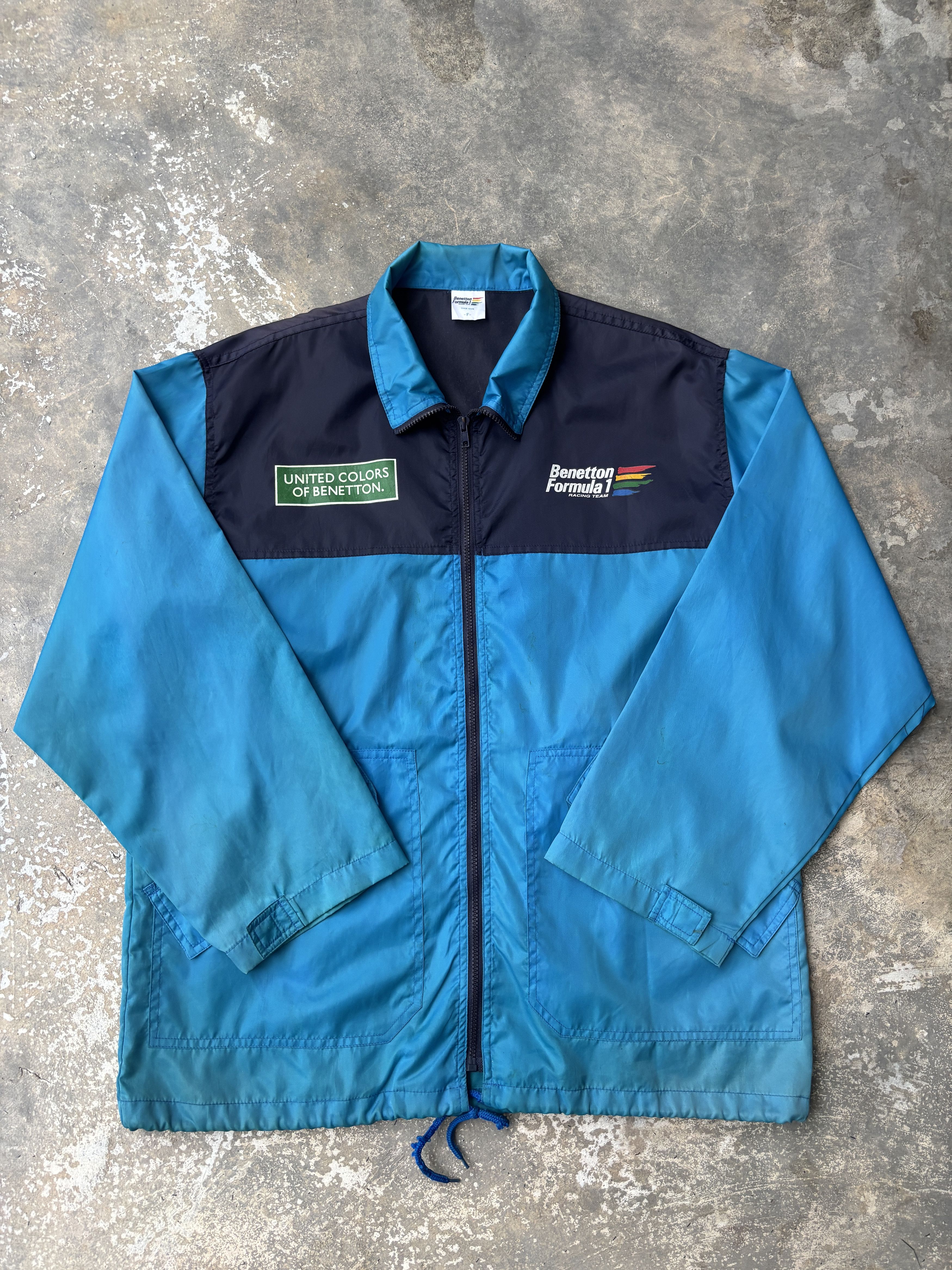 Benetton Benetton Formula 1 Racing Team Rare Vintage Jacket Size US L / EU 52-54 / 3 - 1 Thumbnail