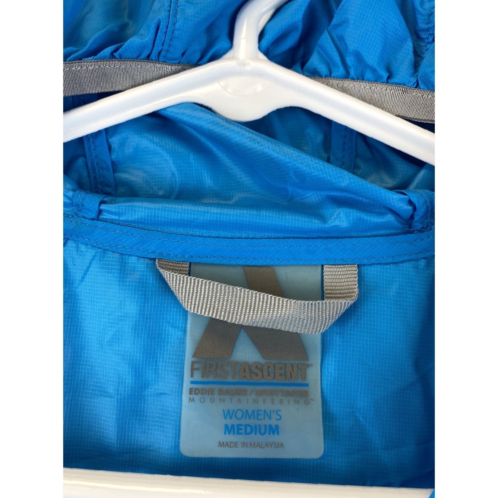 Eddie Bauer Eddie Bauer Whittaker First Ascent Jacket Blue Women M Full Zip Hooded /87-41 Editable: Super light Size M / US 6-8 / IT 42-44 - 5 Thumbnail
